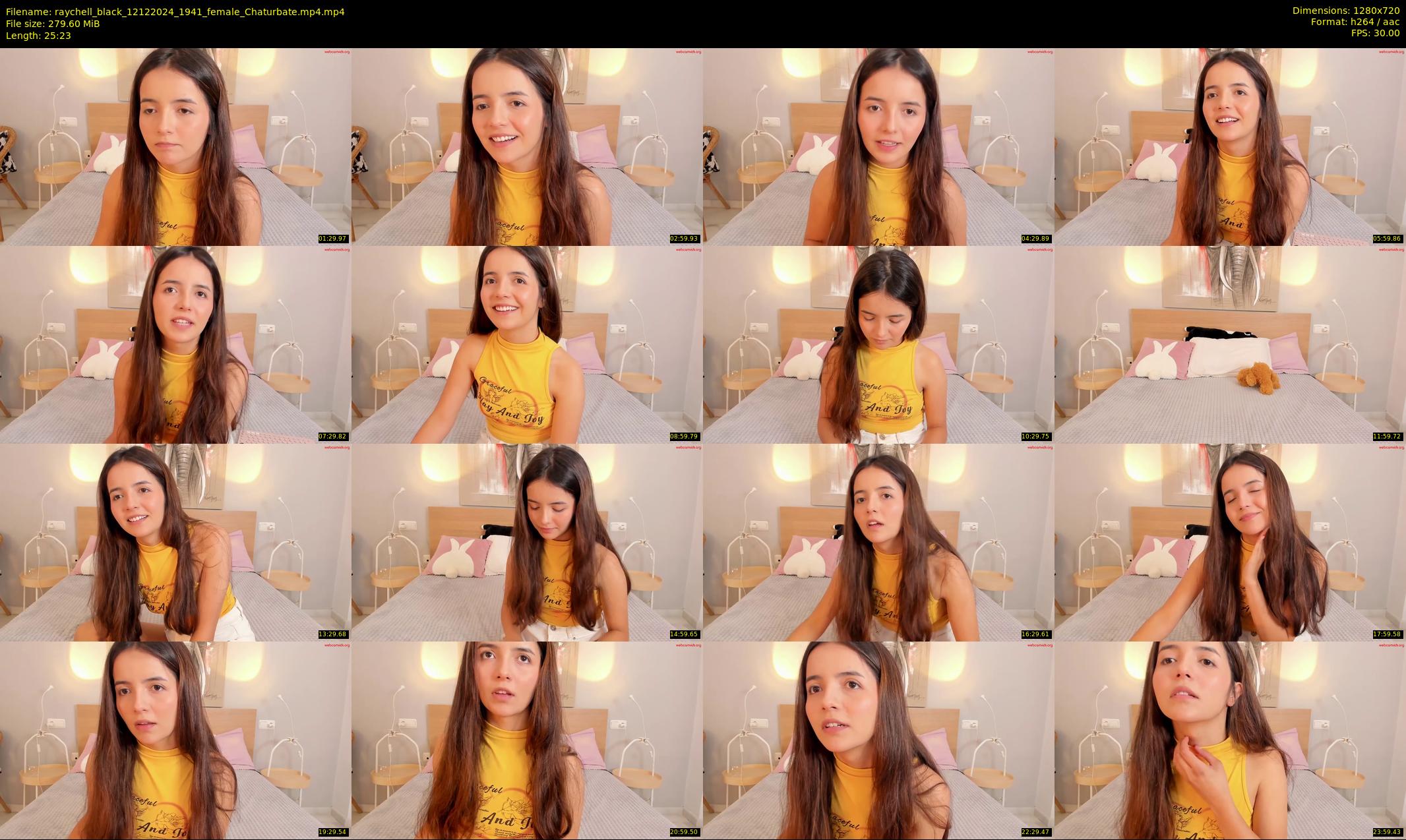 raychell_black — 26 minute Chaturbate female cam show recording, 720p, Dec 12, 2024