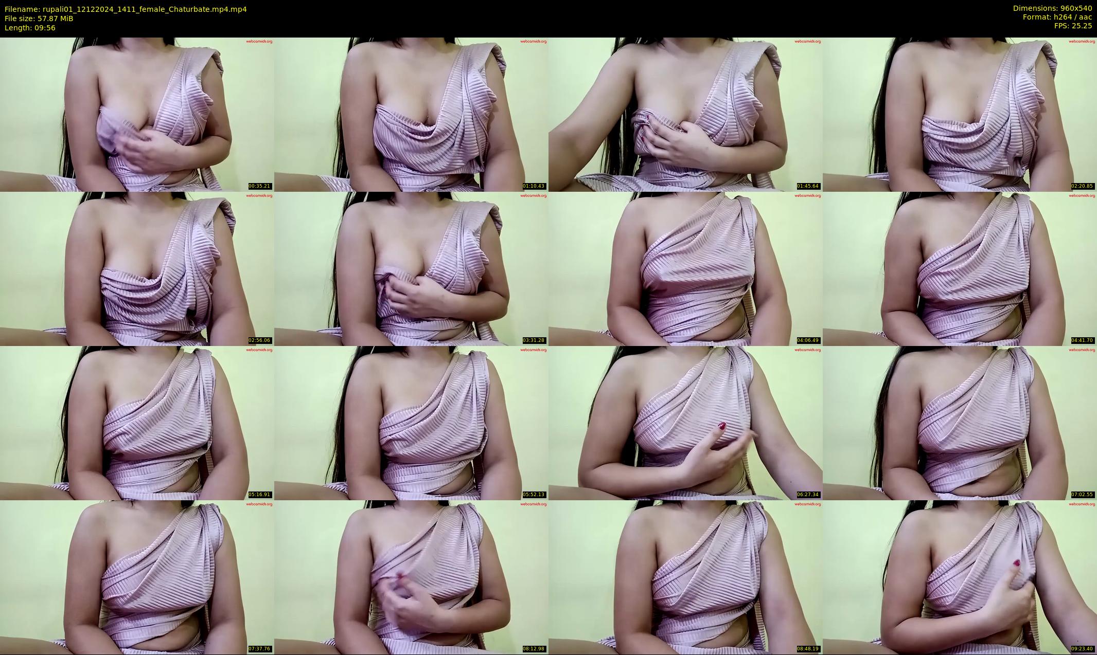 rupali01 — 10 minute Chaturbate female cam show recording, 480p, Dec 12, 2024