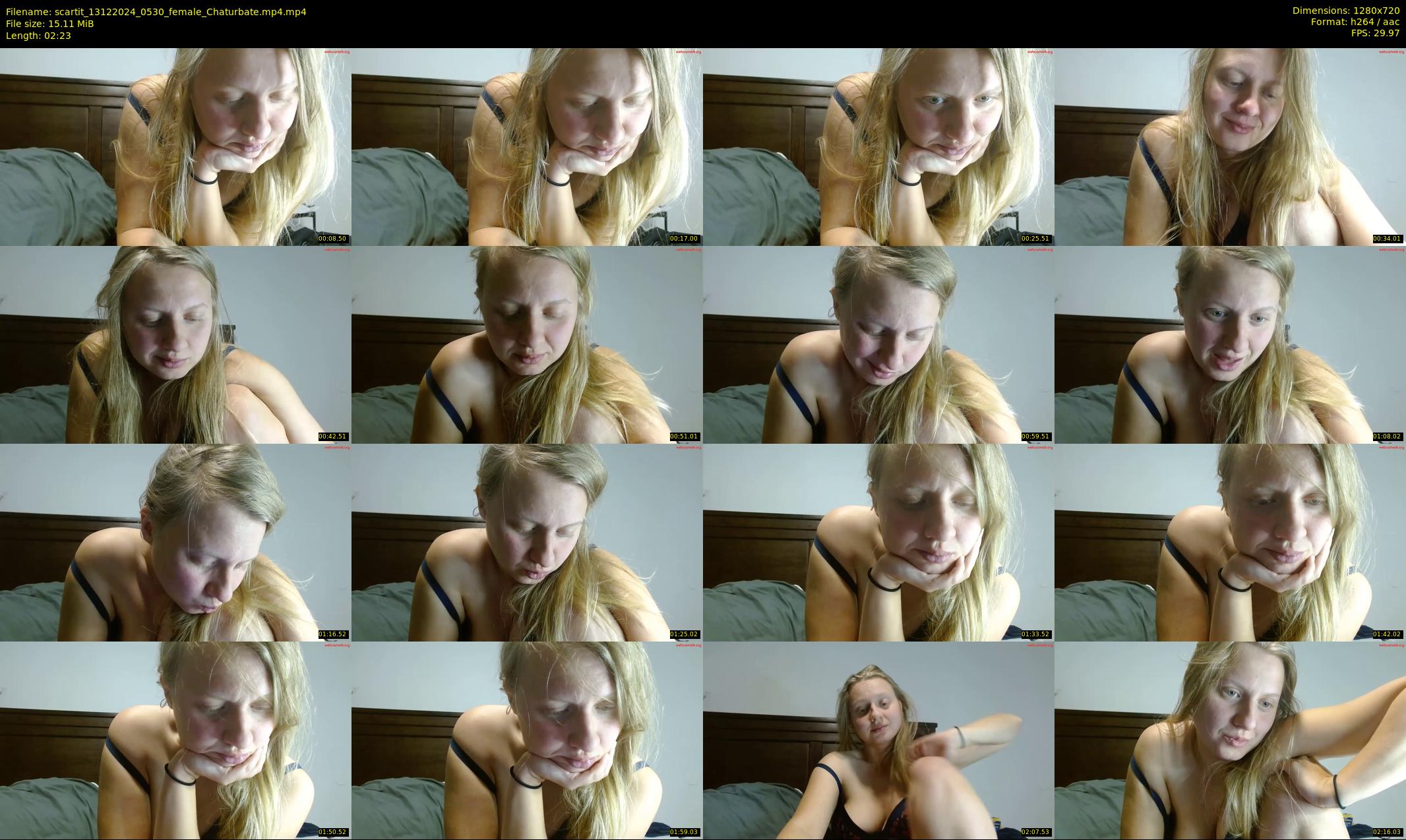 scartit — 3 minute Chaturbate female cam show recording, 720p, Dec 13, 2024