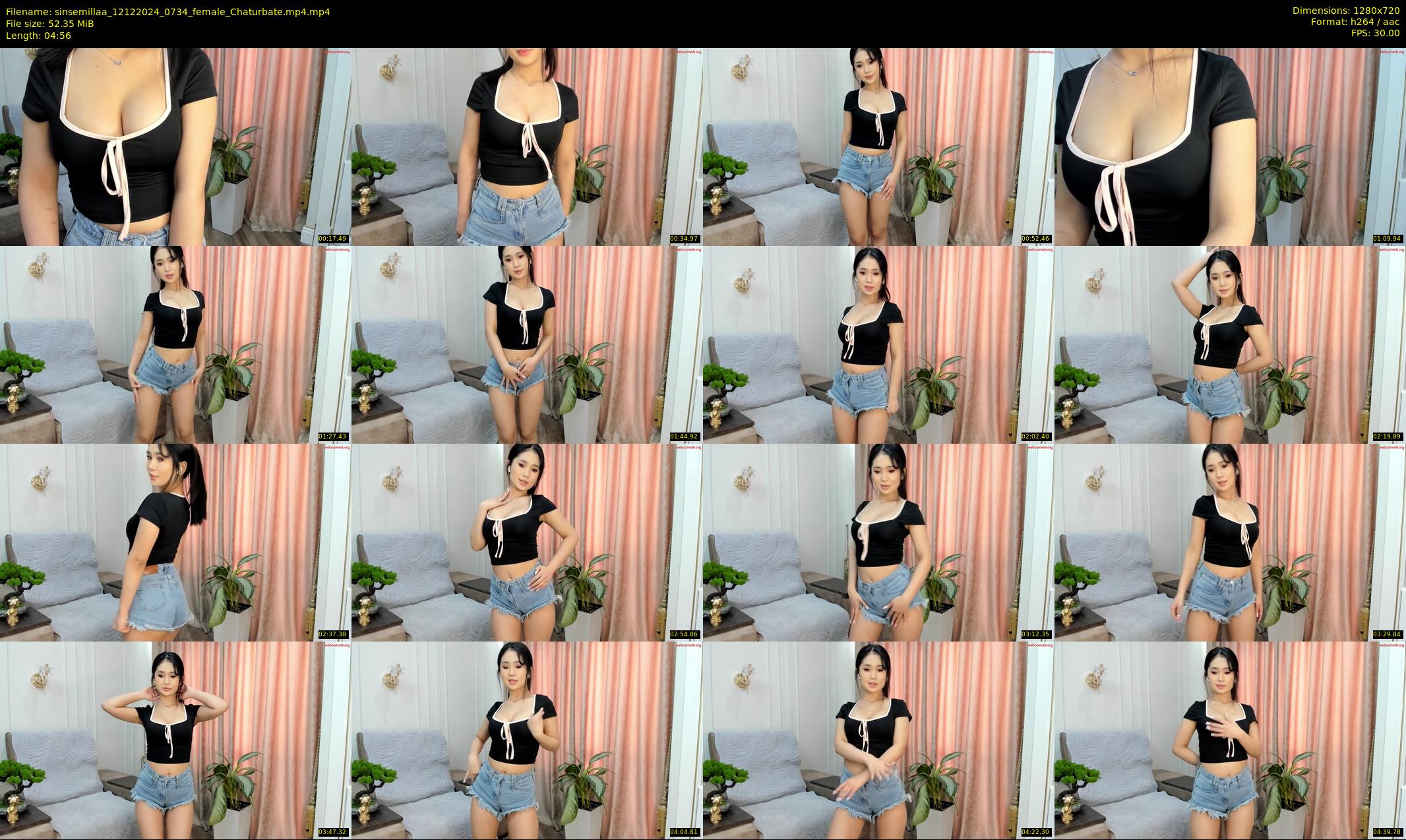 sinsemillaa — 5 minute Chaturbate female cam show recording, 720p, Dec 12, 2024