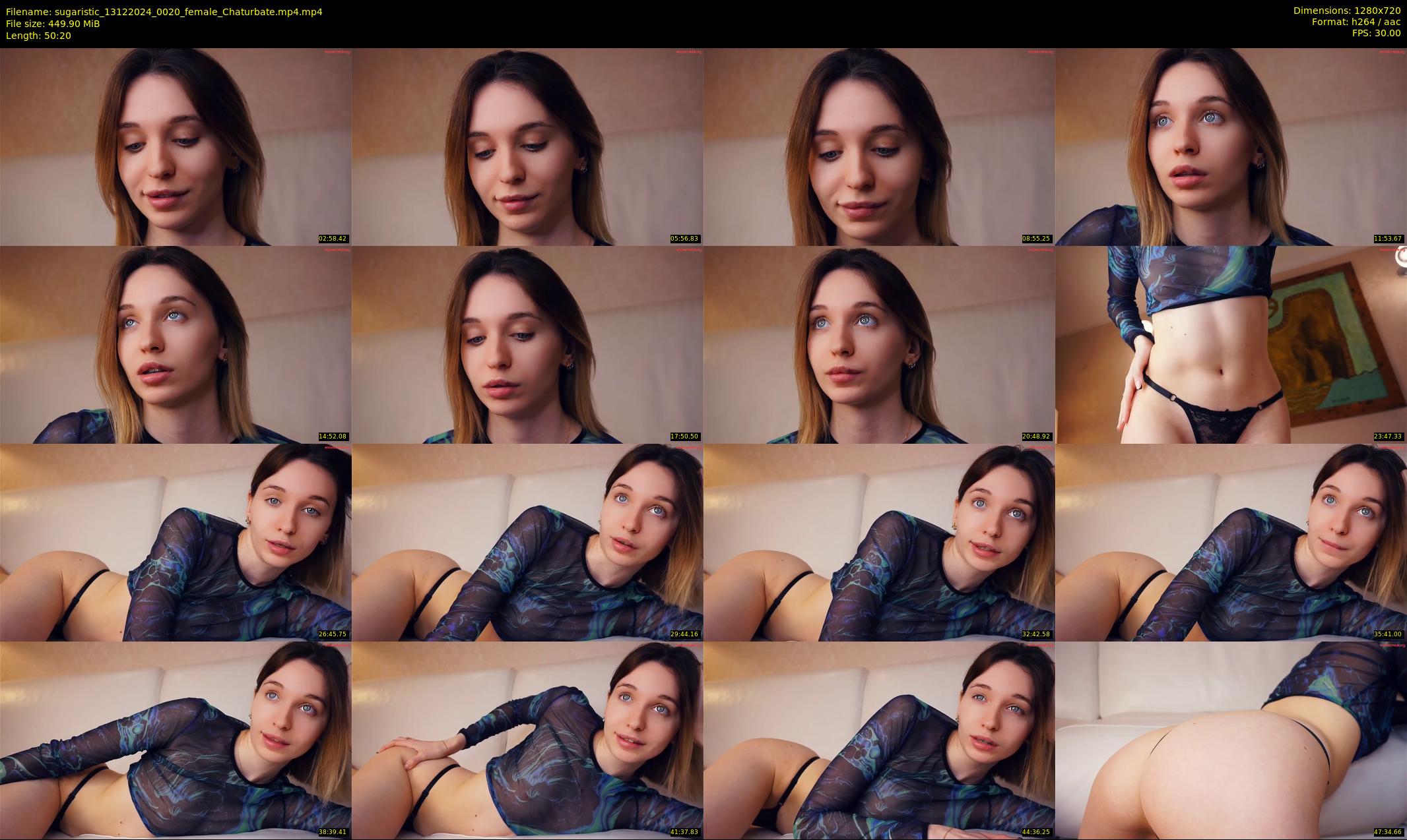 sugaristic — 51 minute Chaturbate female cam show recording, 720p, Dec 13, 2024