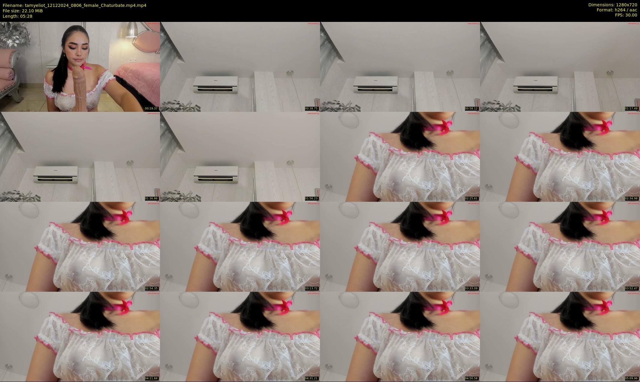 tamyeliot — 6 minute Chaturbate female cam show recording, 720p, Dec 12, 2024