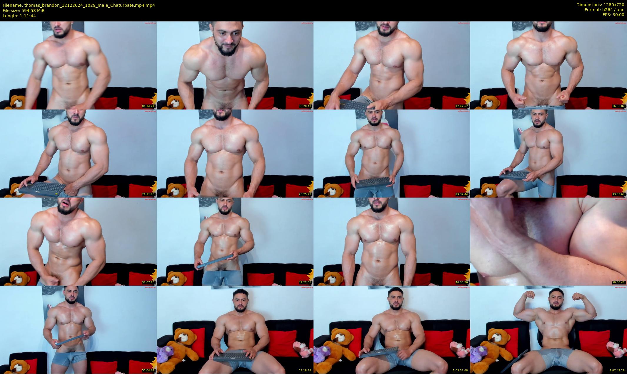 thomas_brandon — 72 minute Chaturbate male cam show recording, 720p, Dec 12, 2024