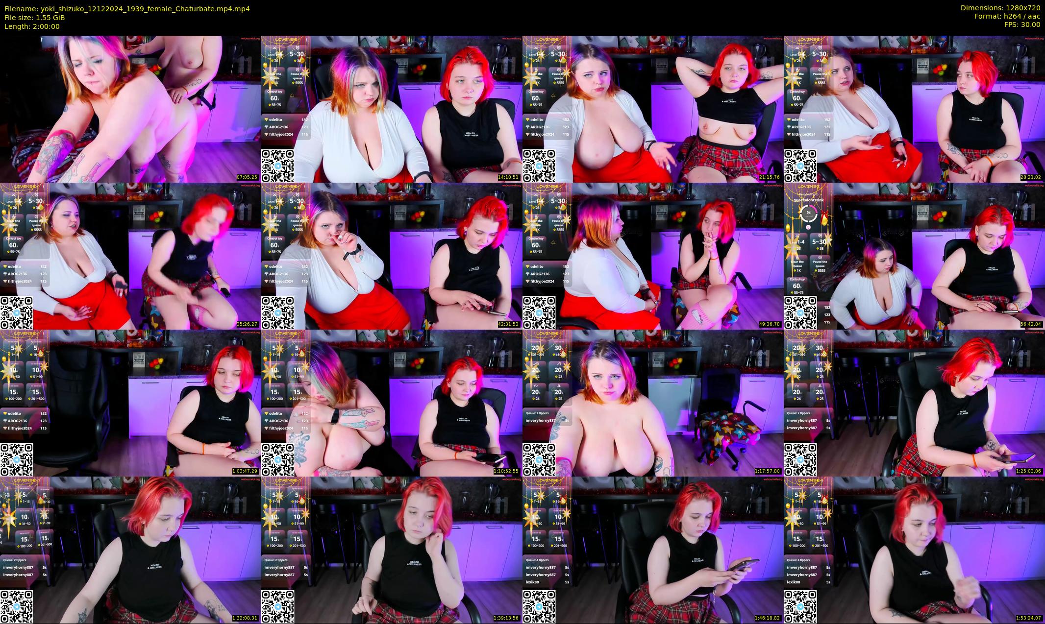 yoki_shizuko — 120 minute Chaturbate female cam show recording, 720p, Dec 12, 2024
