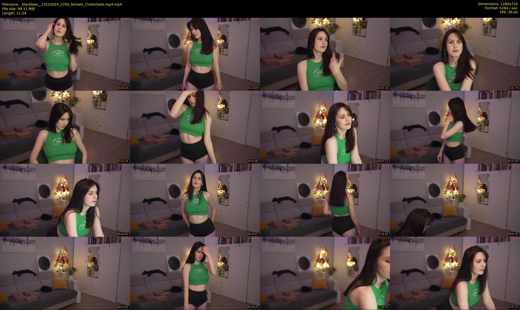 _blackbee_ — 12 minute Chaturbate female cam show recording, 720p, Dec 13, 2024
