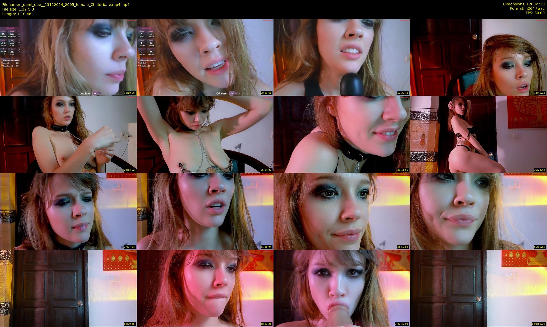 _demi_dee_ — 71 minute Chaturbate female cam show recording, 720p, Dec 13, 2024