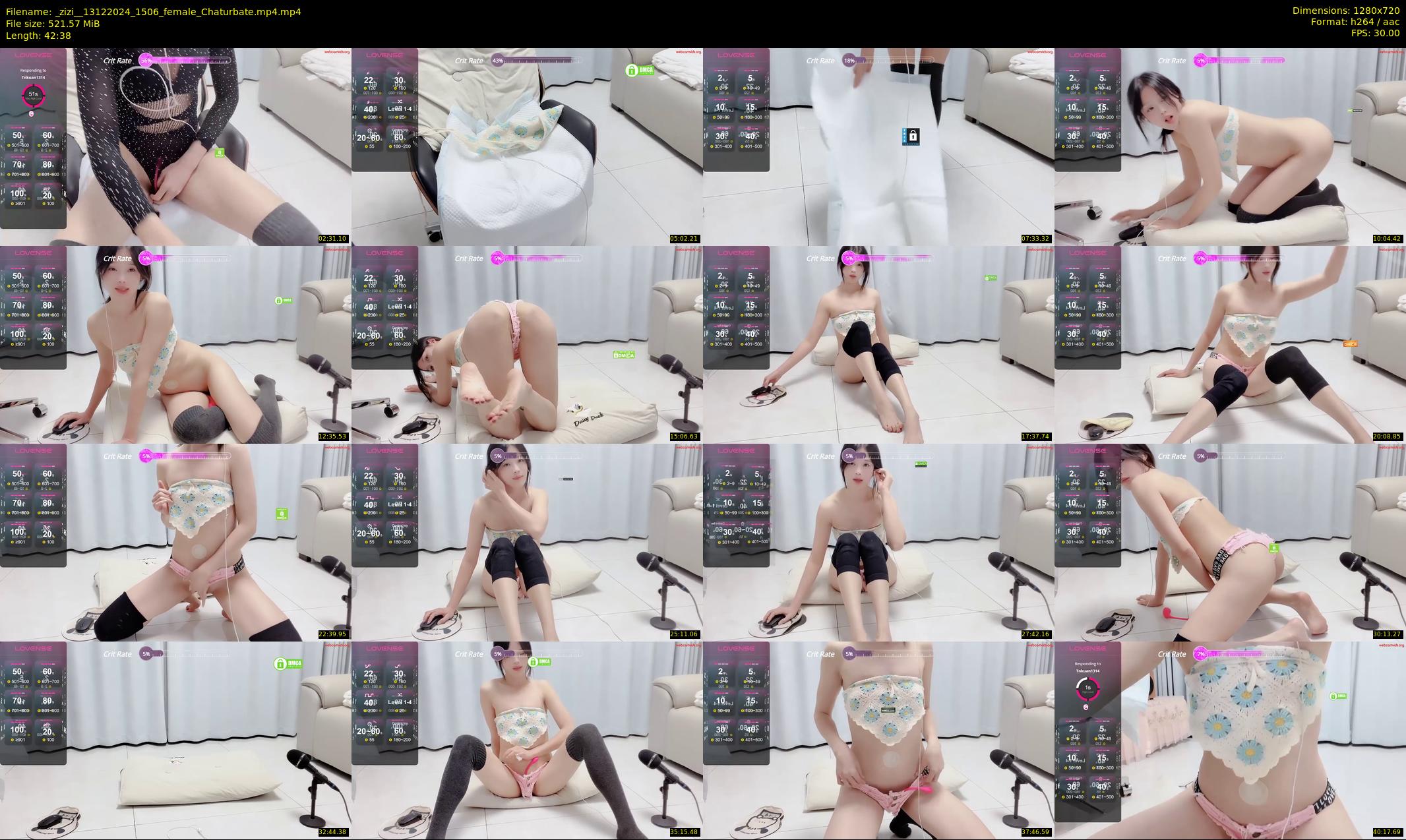 _zizi_ — 43 minute Chaturbate female cam show recording, 720p, Dec 13, 2024