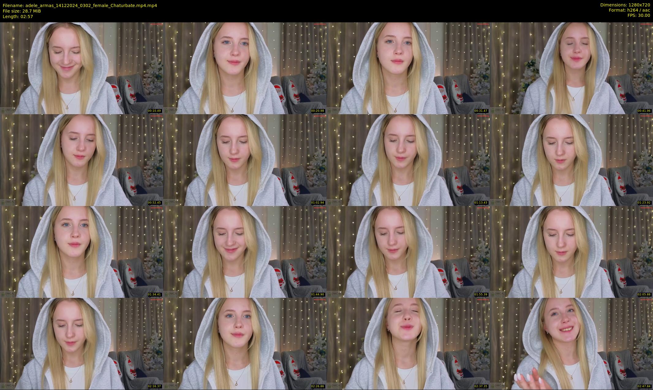 adele_armas — 3 minute Chaturbate female cam show recording, 720p, Dec 14, 2024