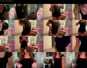 alex499990 — 9 minute Chaturbate female cam show recording, 720p, Dec 13, 2024