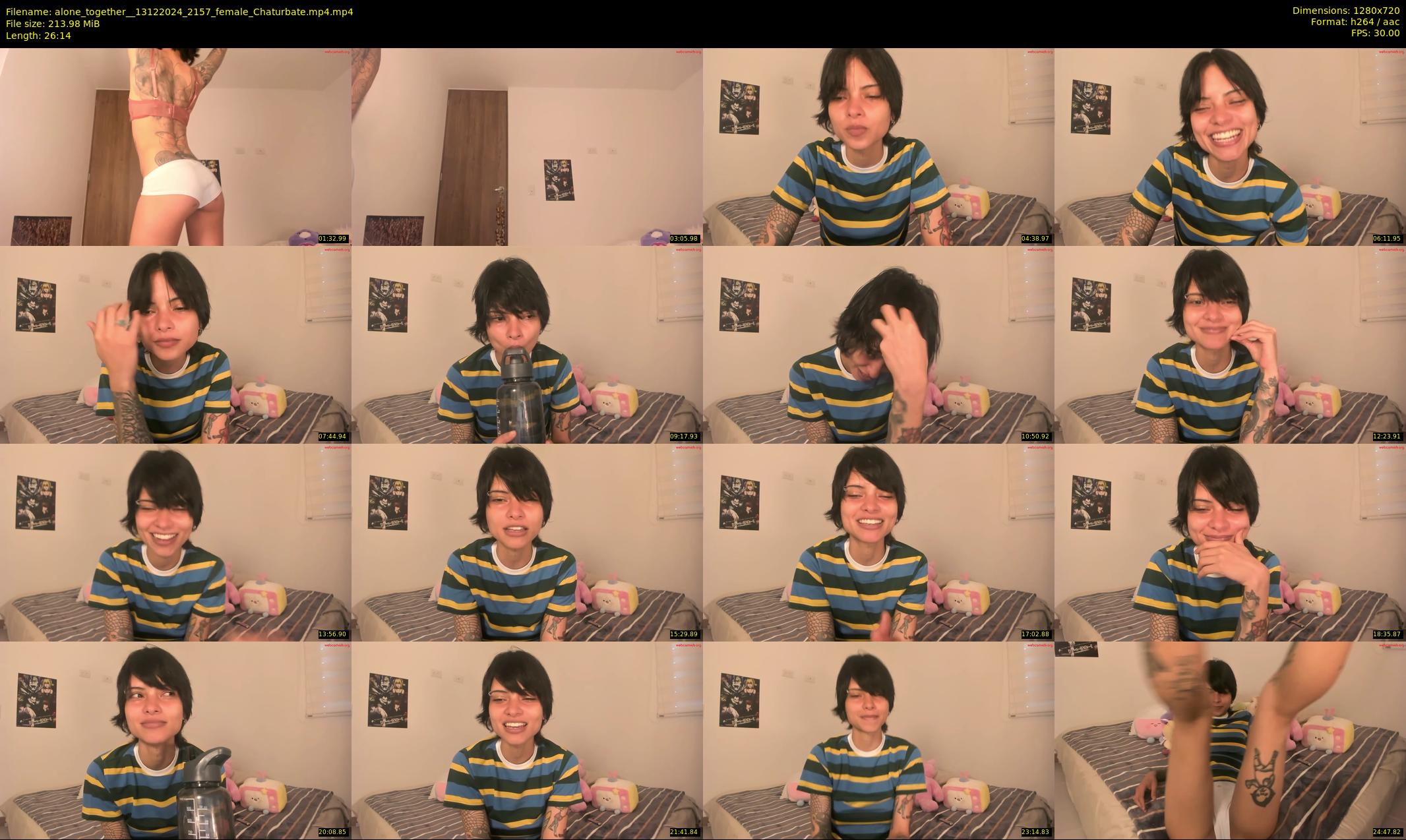 alone_together_ — 27 minute Chaturbate female cam show recording, 720p, Dec 13, 2024