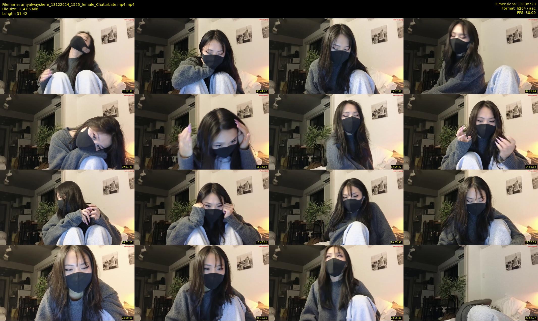amyalwayshere — 32 minute Chaturbate female cam show recording, 720p, Dec 13, 2024