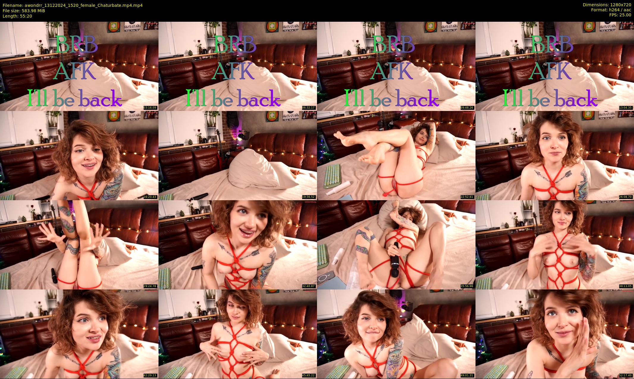 awondrr — 56 minute Chaturbate female cam show recording, 720p, Dec 13, 2024