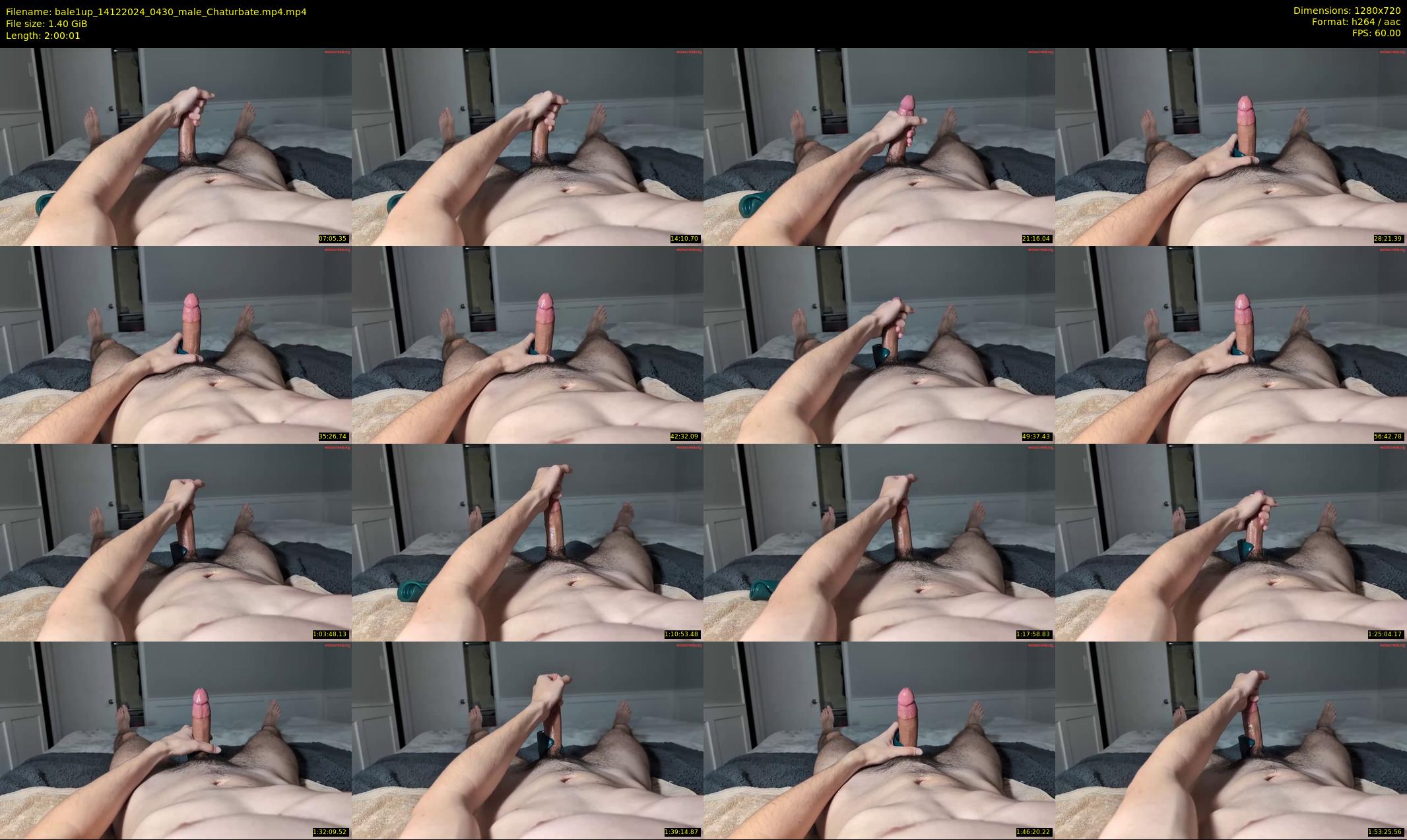 bale1up — 121 minute Chaturbate male cam show recording, 720p, Dec 14, 2024