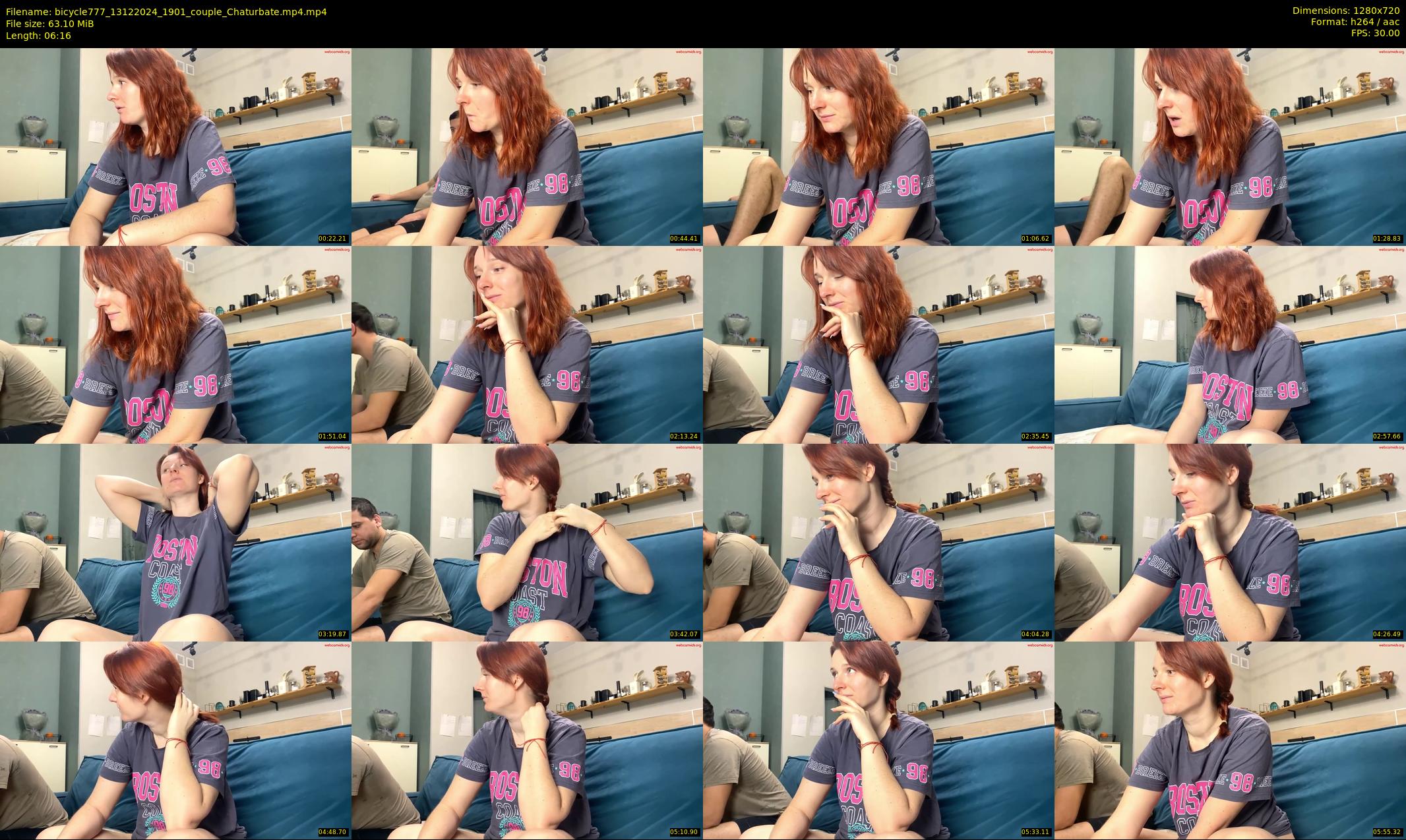 bicycle777 — 7 minute Chaturbate couple cam show recording, 720p, Dec 13, 2024
