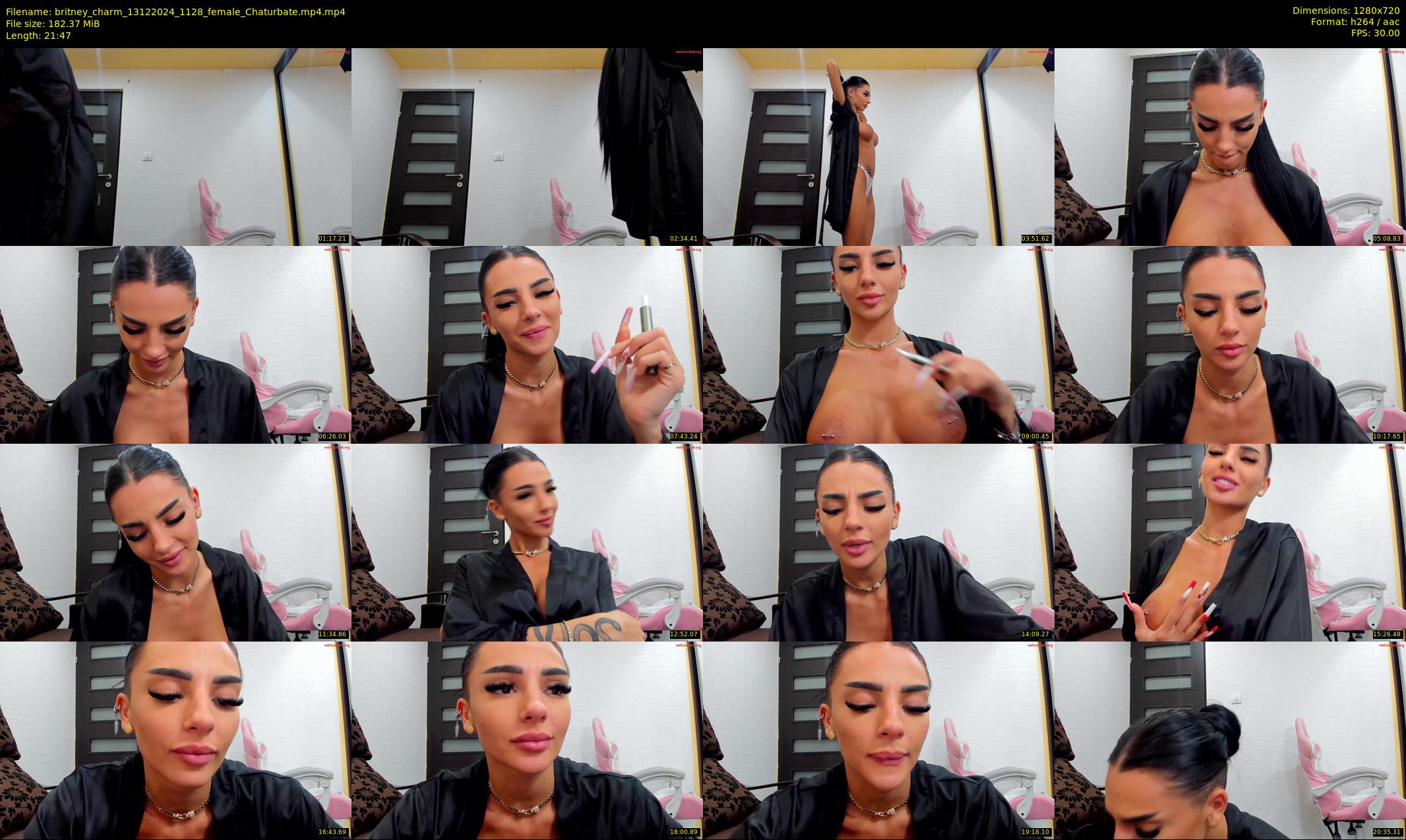 britney_charm — 22 minute Chaturbate female cam show recording, 720p, Dec 13, 2024