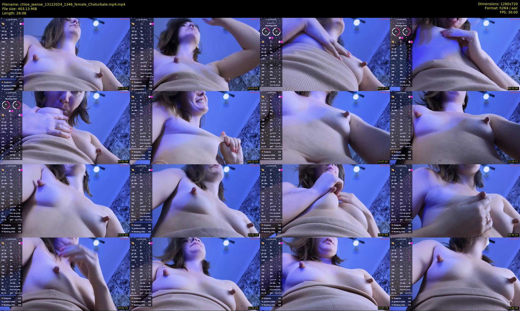 chloe_jeense — 27 minute Chaturbate female cam show recording, 720p, Dec 13, 2024