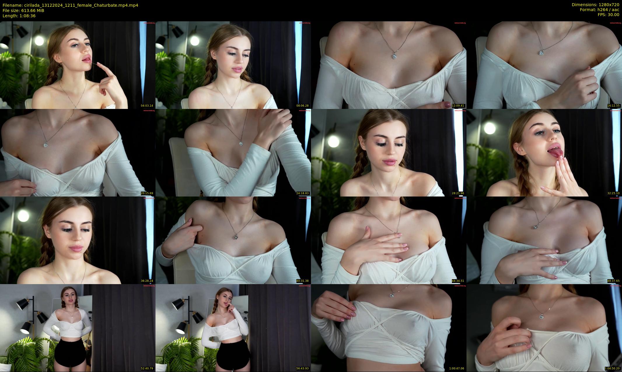 cirilada — 69 minute Chaturbate female cam show recording, 720p, Dec 13, 2024