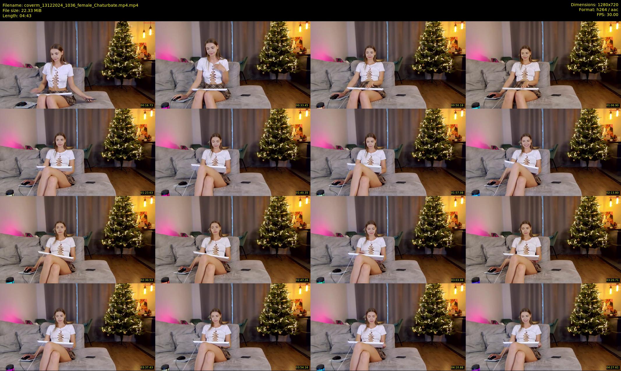 coverm — 5 minute Chaturbate female cam show recording, 720p, Dec 13, 2024
