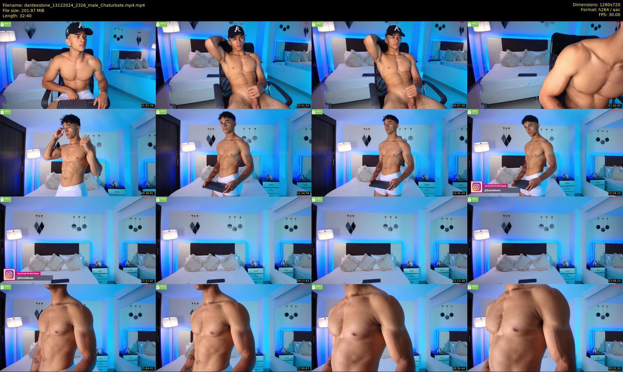 danteestone — 33 minute Chaturbate male cam show recording, 720p, Dec 13, 2024