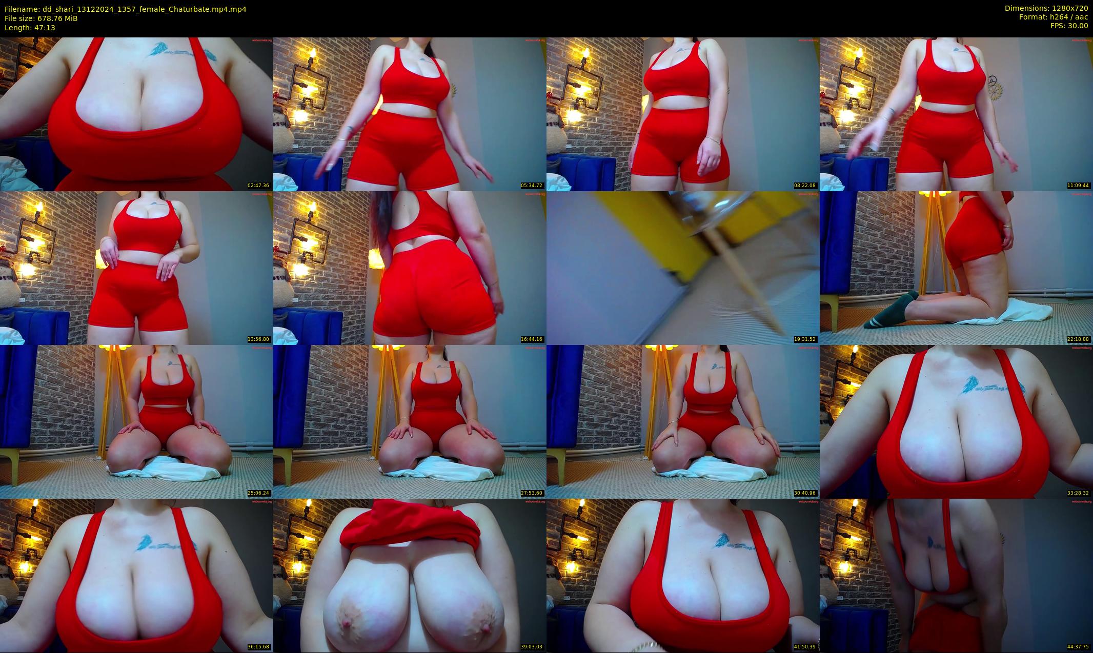 dd_shari — 48 minute Chaturbate female cam show recording, 720p, Dec 13, 2024
