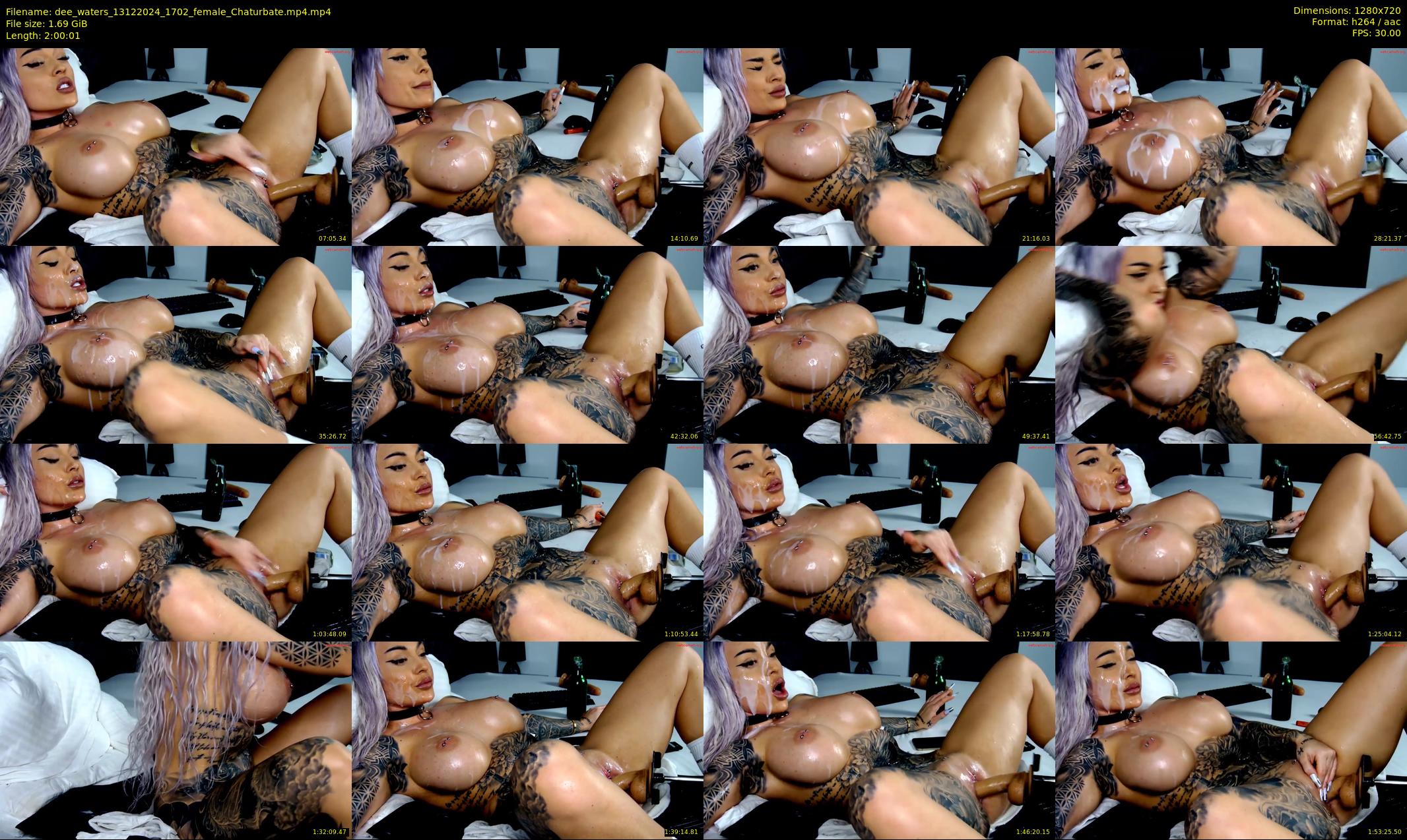 dee_waters — 121 minute Chaturbate female cam show recording, 720p, Dec 13, 2024