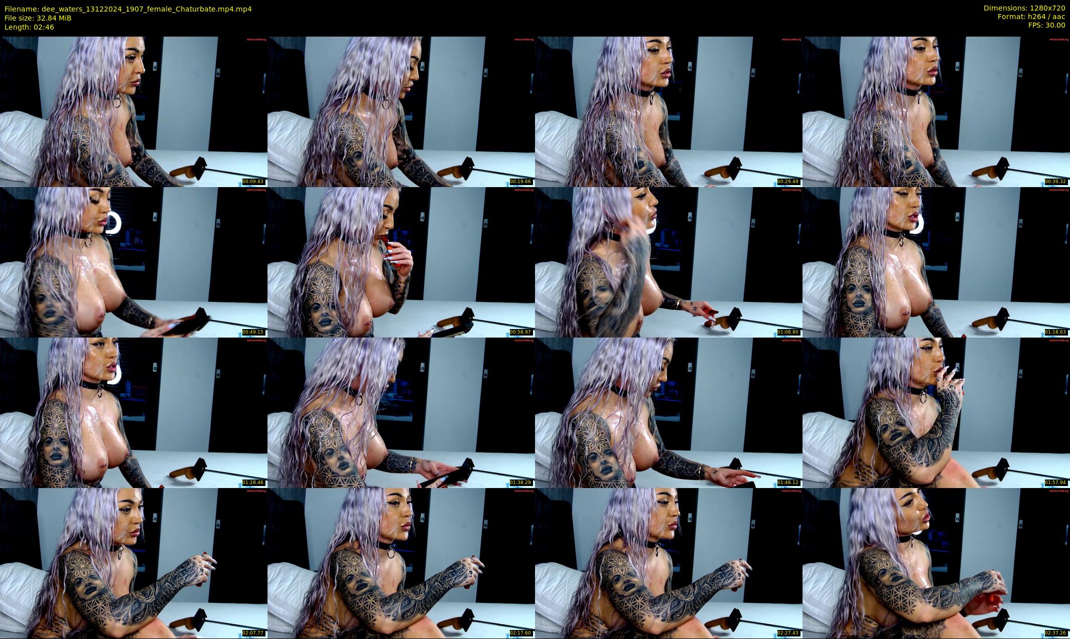 dee_waters — 3 minute Chaturbate female cam show recording, 720p, Dec 13, 2024