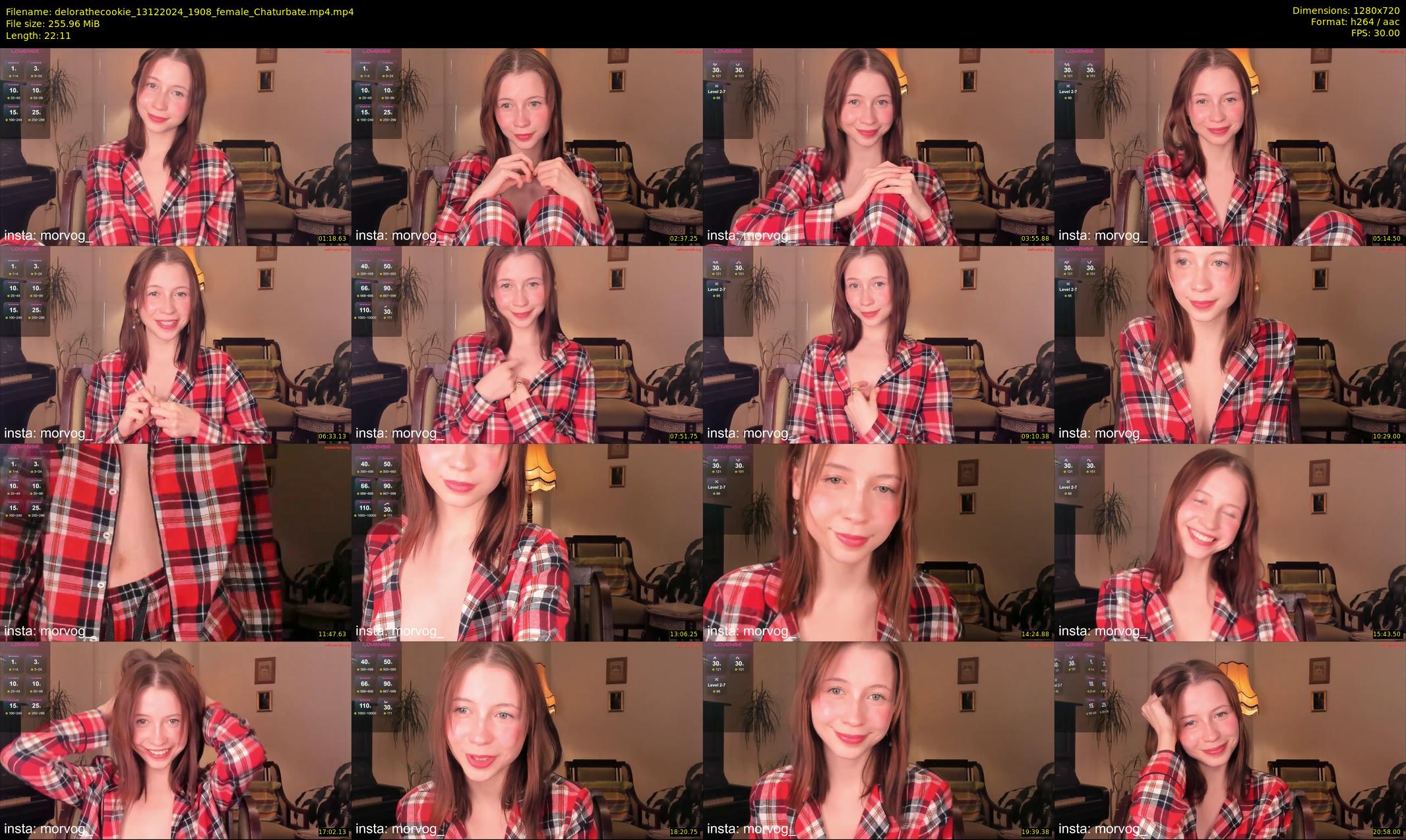delorathecookie — 23 minute Chaturbate female cam show recording, 720p, Dec 13, 2024