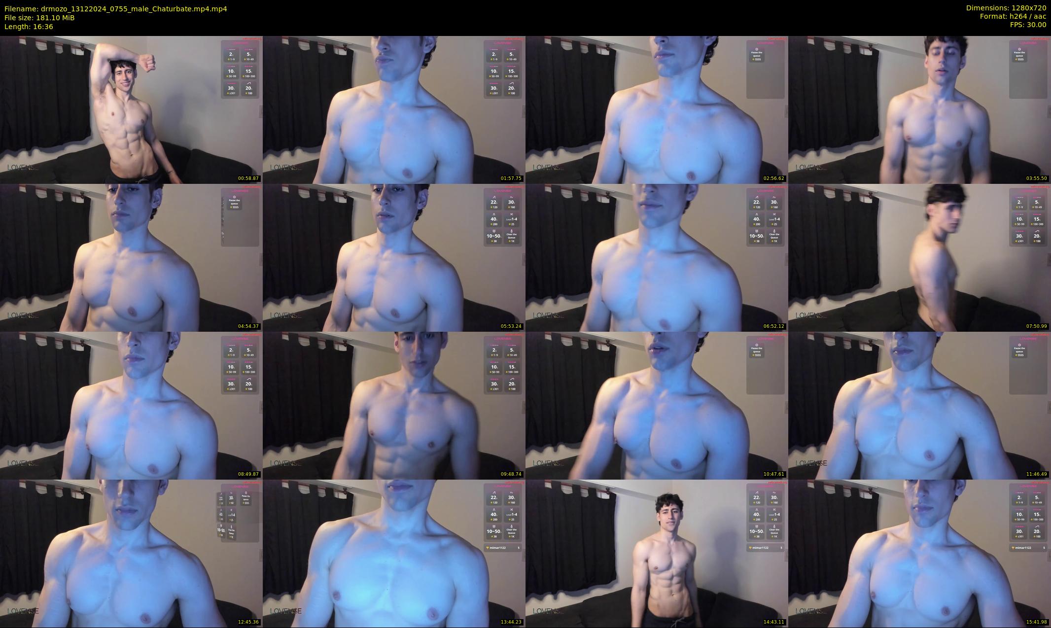 drmozo — 17 minute Chaturbate male cam show recording, 720p, Dec 13, 2024