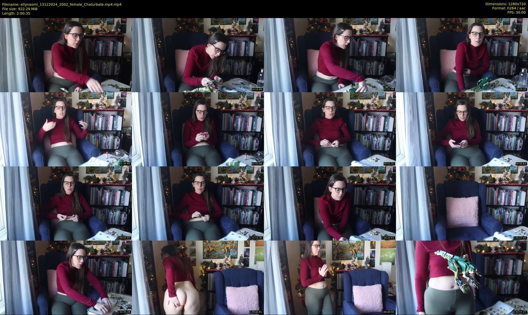 ellynaomi — 121 minute Chaturbate female cam show recording, 720p, Dec 13, 2024