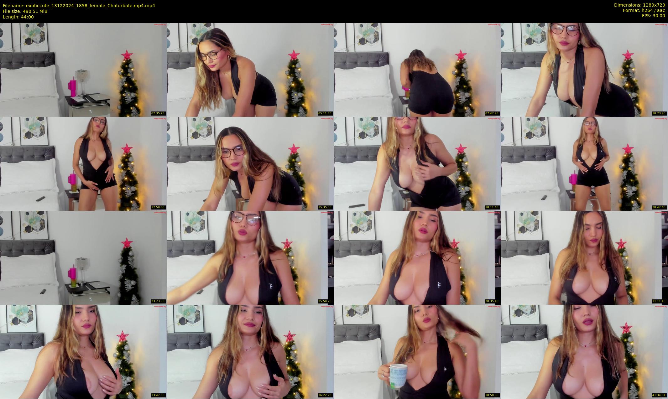 exoticcute — 44 minute Chaturbate female cam show recording, 720p, Dec 13, 2024