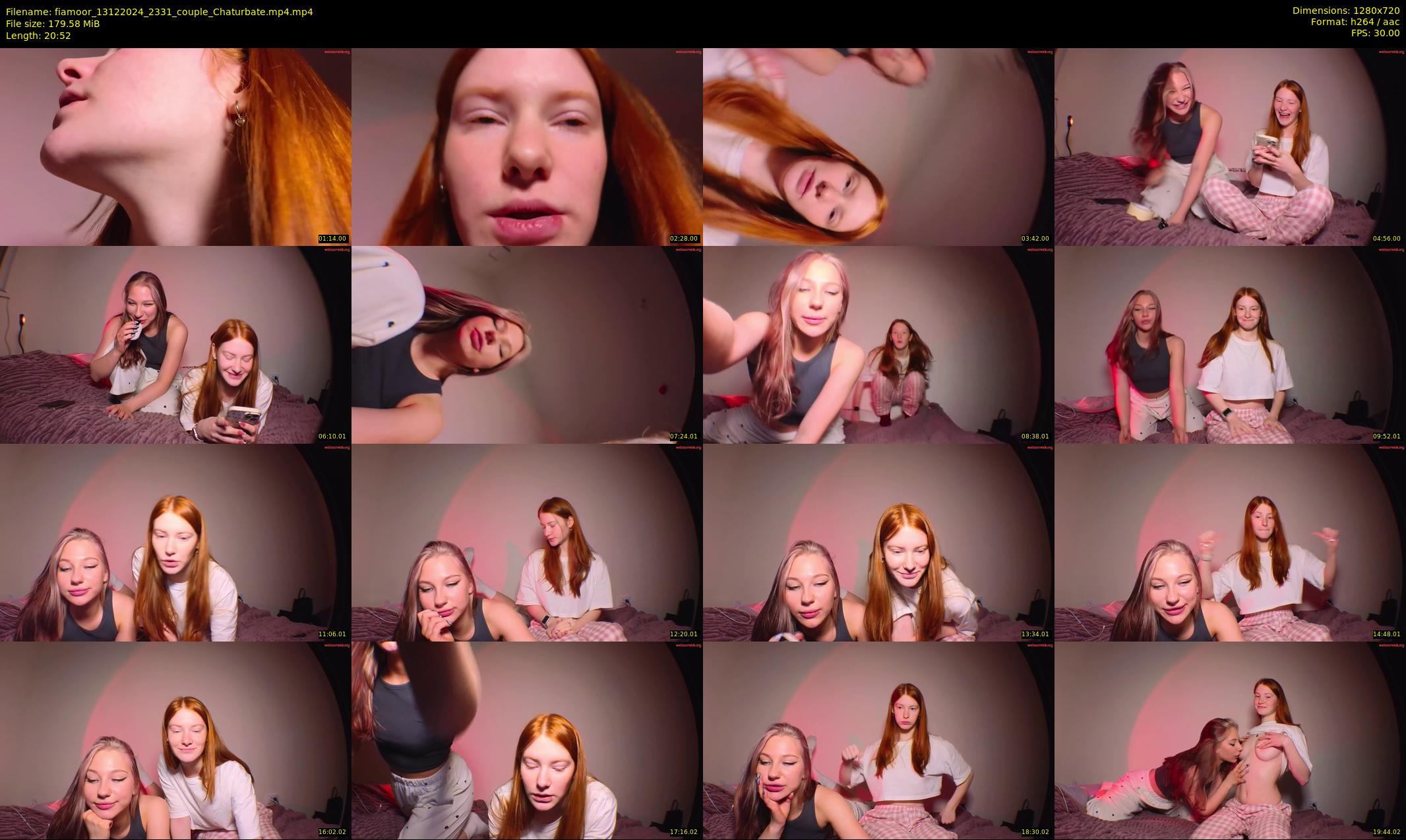 fiamoor — 21 minute Chaturbate female cam show recording, 720p, Dec 13, 2024