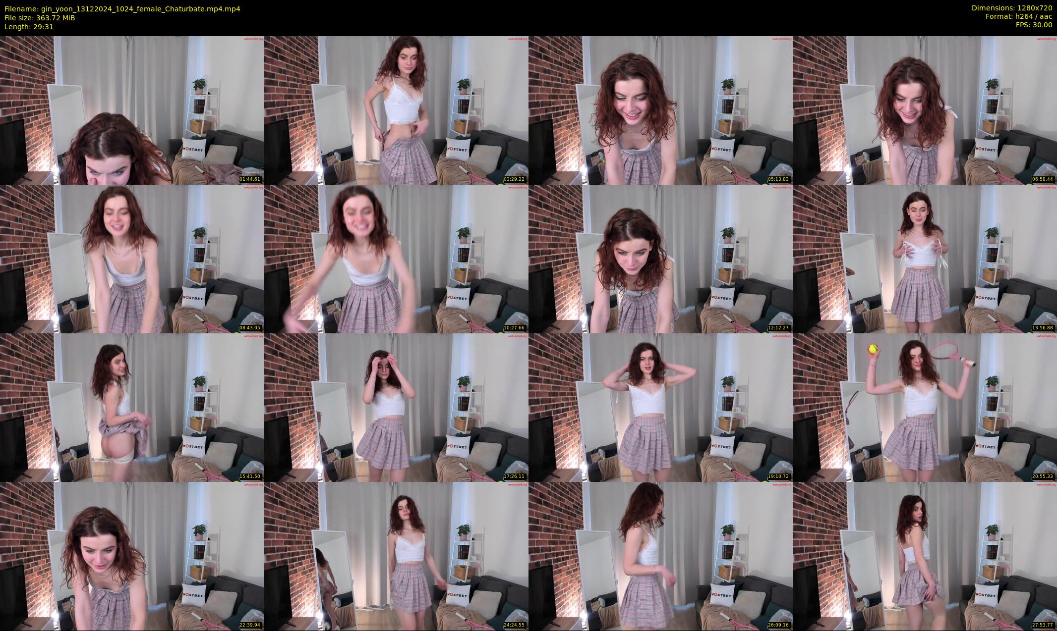 gin_yoon — 30 minute Chaturbate female cam show recording, 720p, Dec 13, 2024