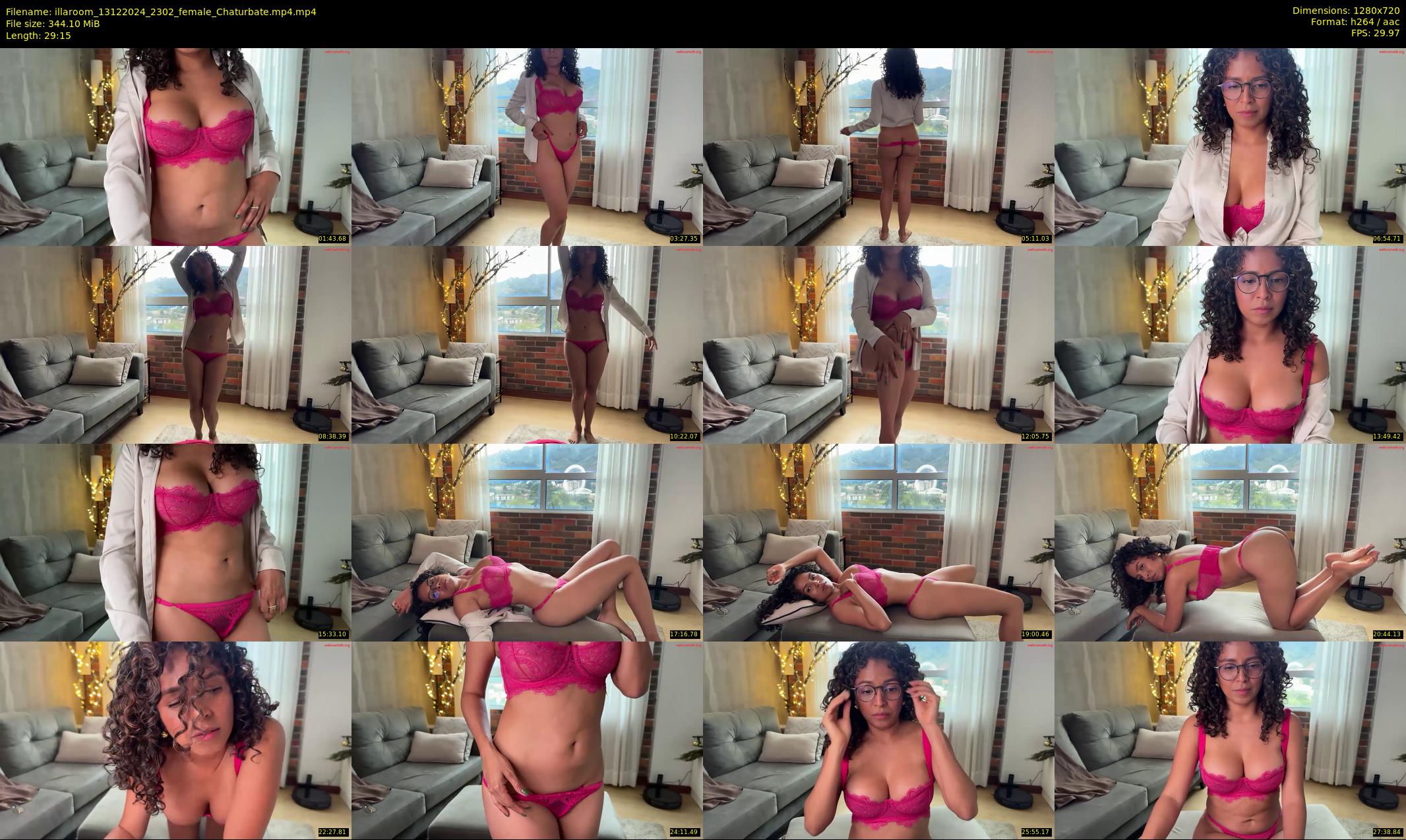 illaroom — 30 minute Chaturbate female cam show recording, 720p, Dec 13, 2024