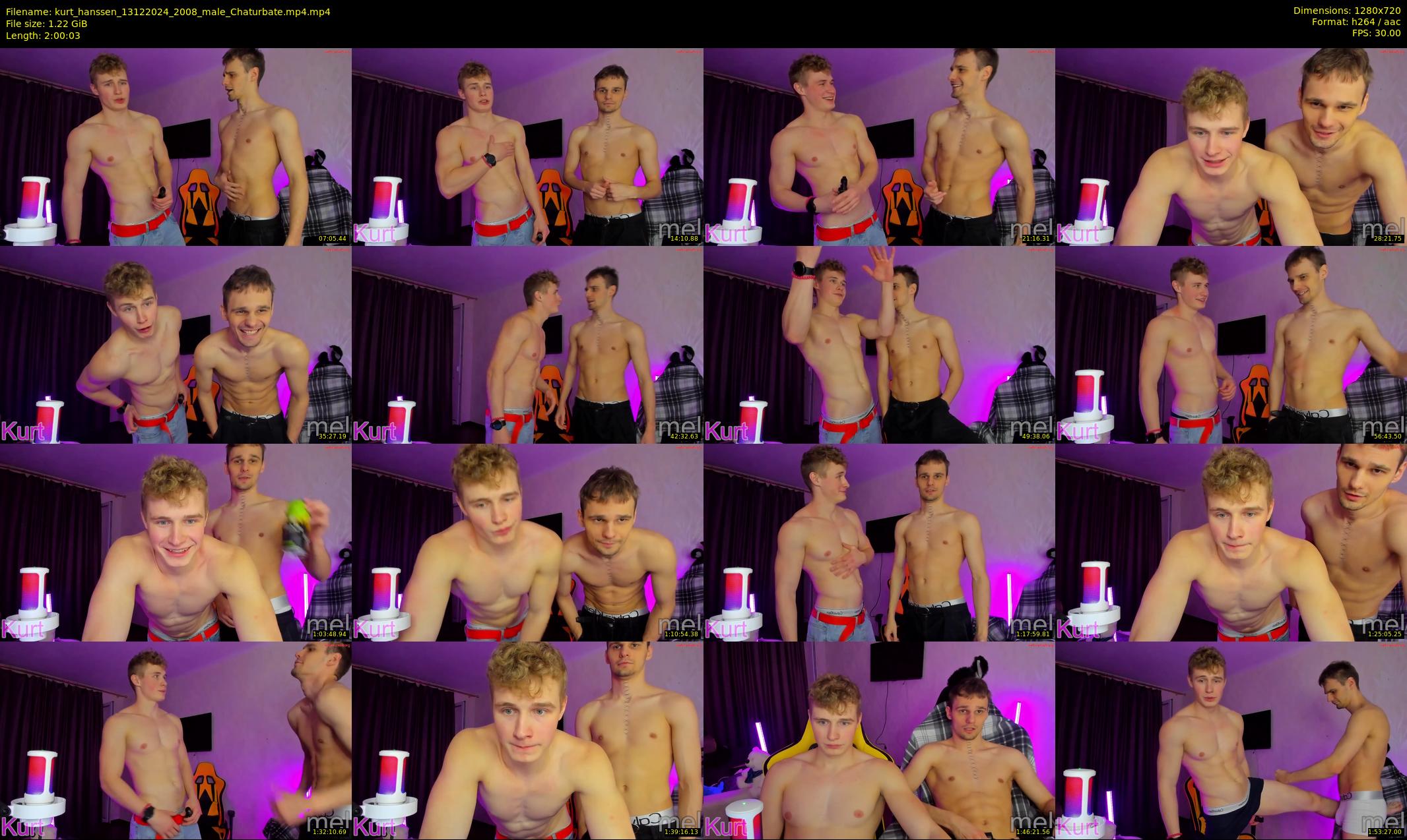 kurt_hanssen — 121 minute Chaturbate male cam show recording, 720p, Dec 13, 2024