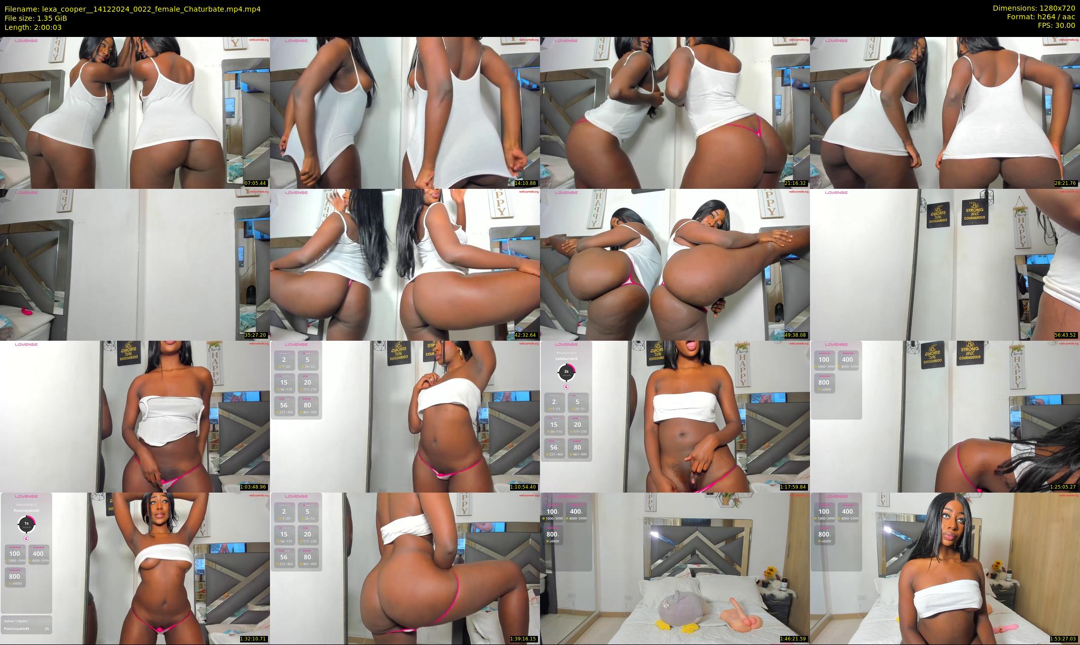 lexa_cooper_ — 121 minute Chaturbate female cam show recording, 720p, Dec 14, 2024