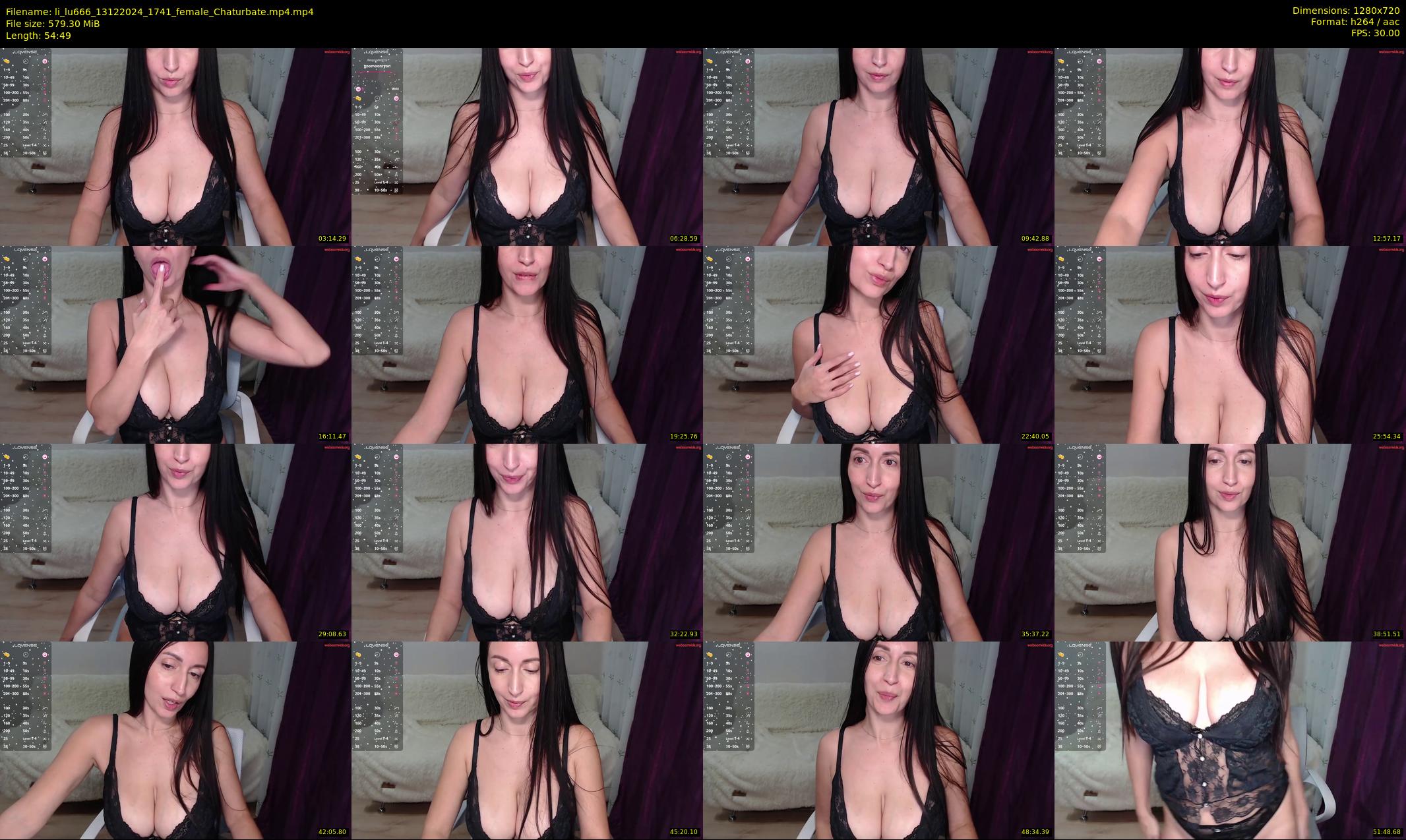 li_lu666 — 55 minute Chaturbate female cam show recording, 720p, Dec 13, 2024
