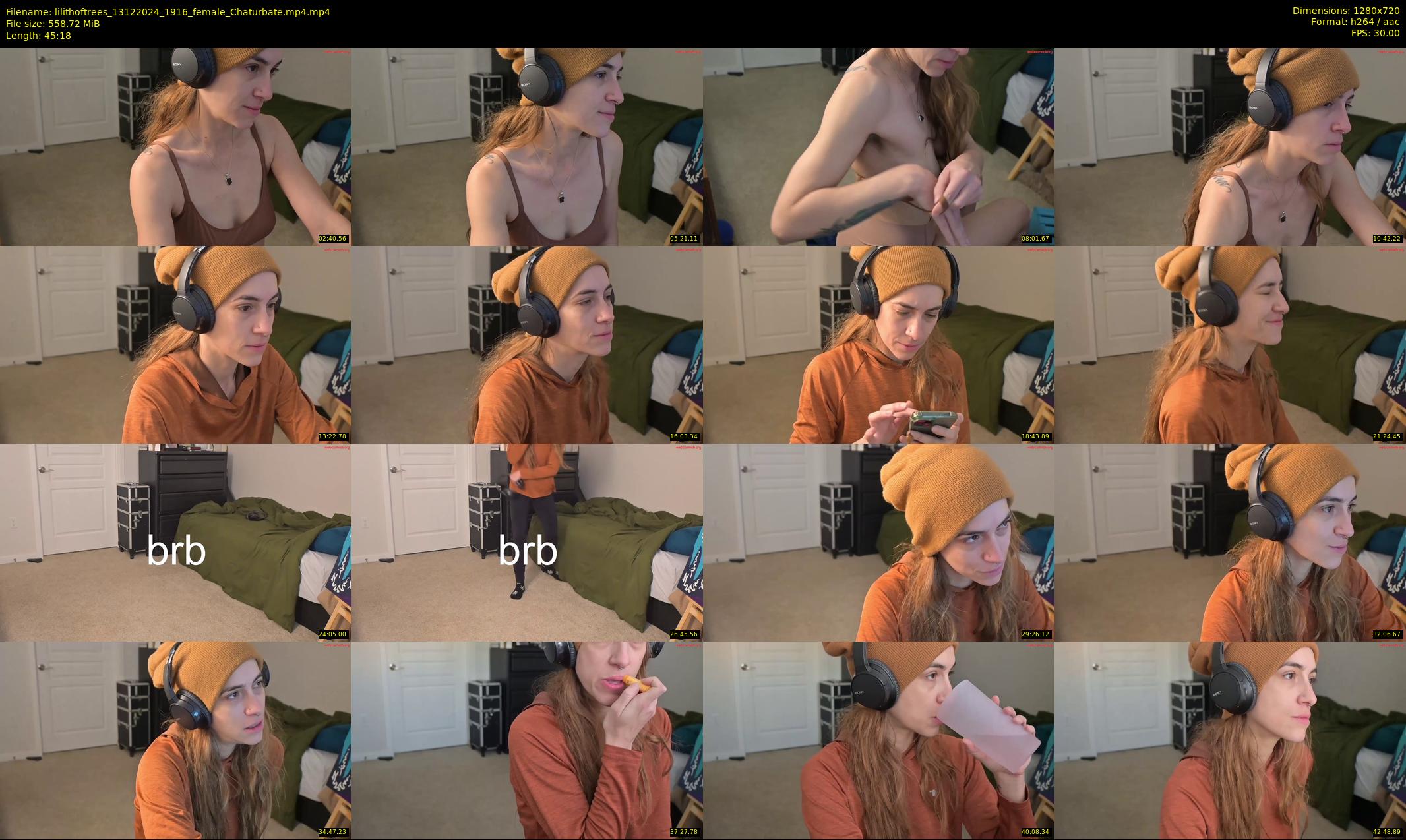 lilithoftrees — 46 minute Chaturbate female cam show recording, 720p, Dec 13, 2024