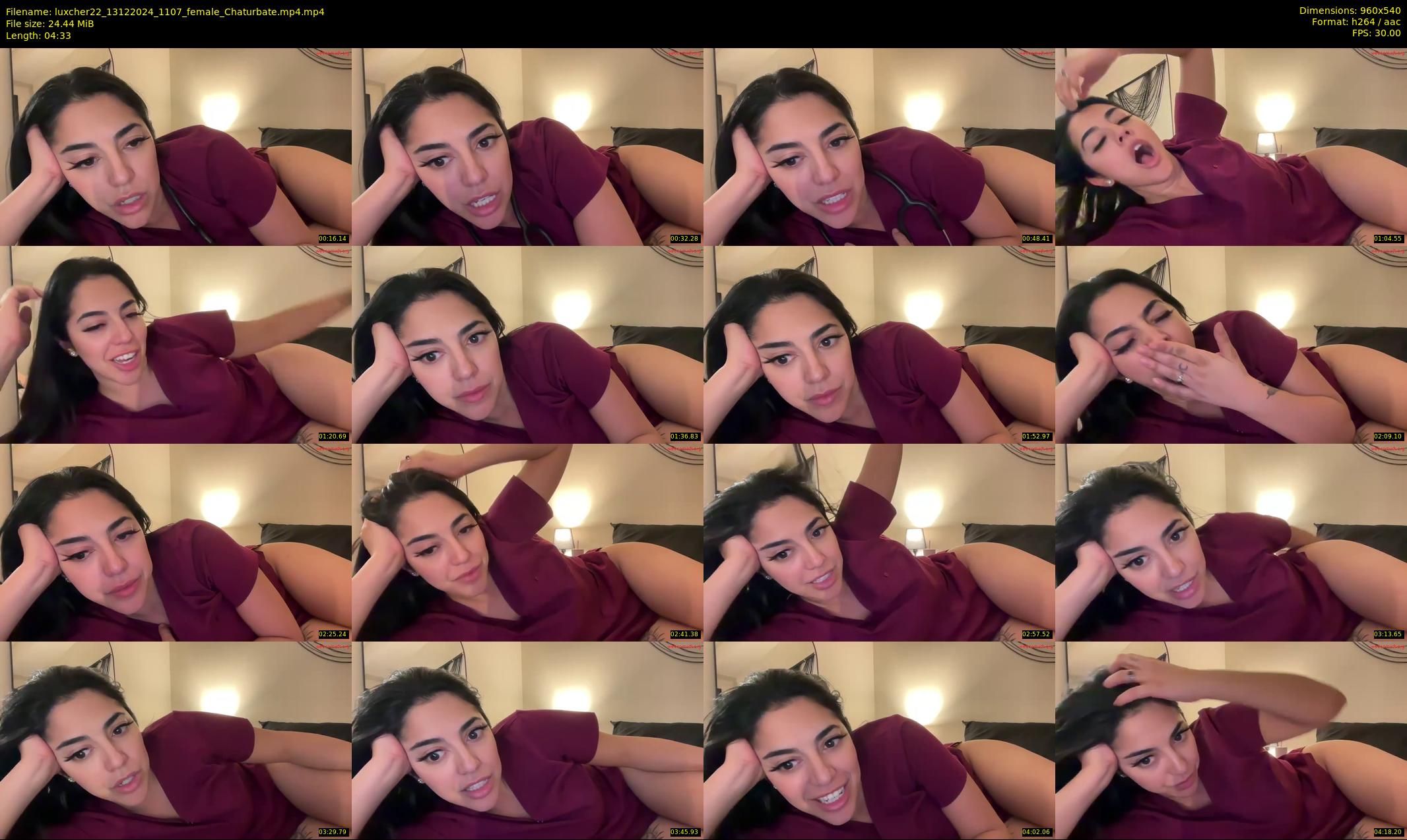 luxcher22 — 5 minute Chaturbate female cam show recording, 480p, Dec 13, 2024
