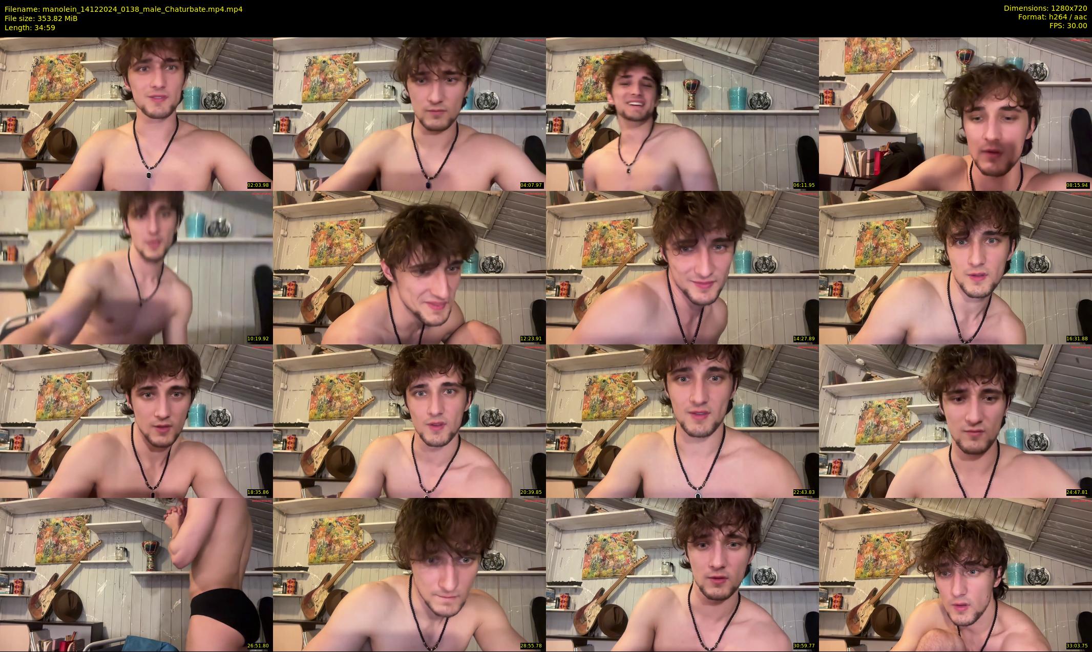 manolein — 35 minute Chaturbate male cam show recording, 720p, Dec 14, 2024