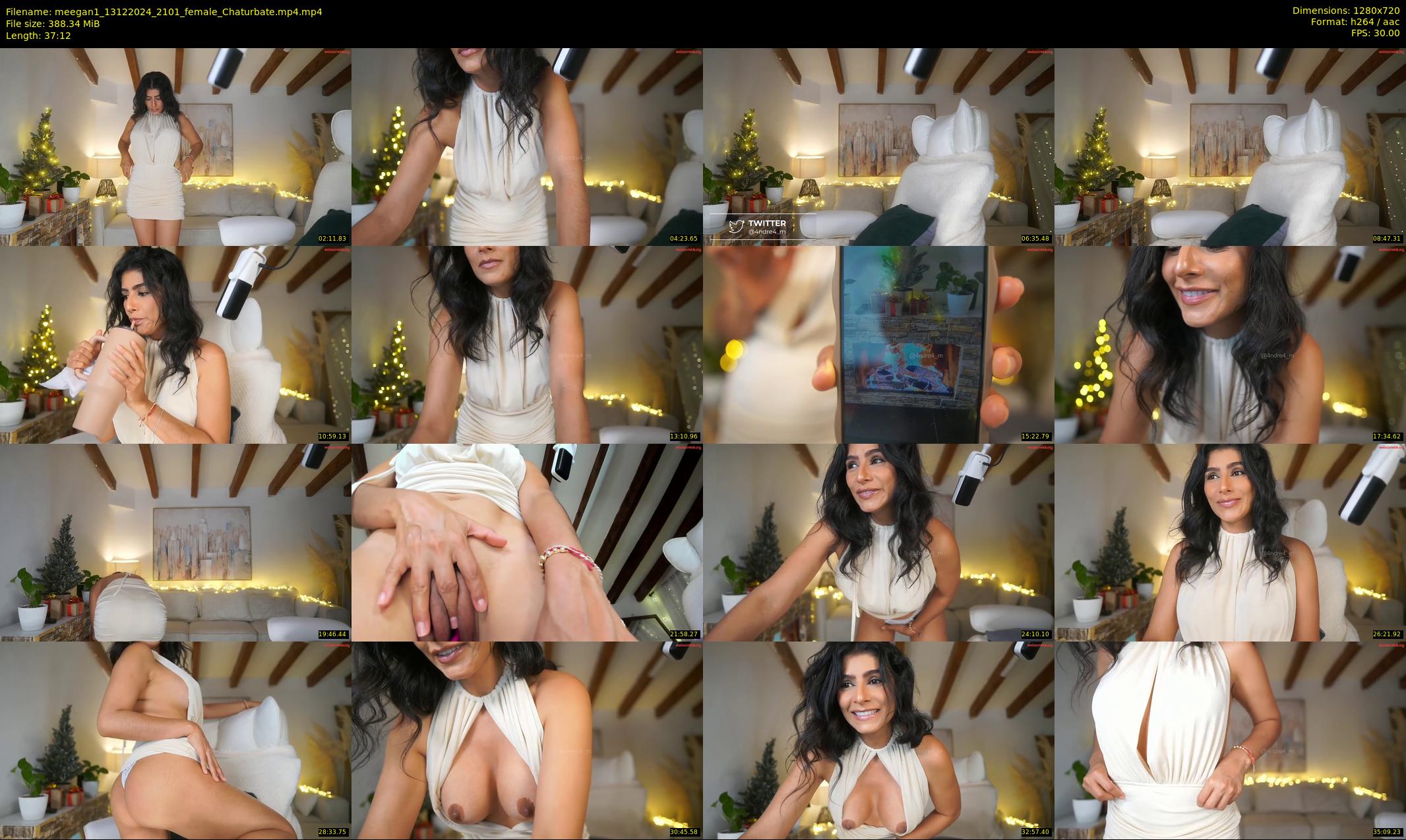 meegan1 — 38 minute Chaturbate female cam show recording, 720p, Dec 13, 2024