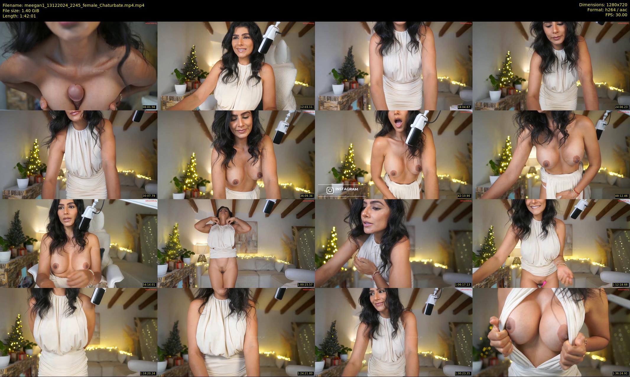 meegan1 — 103 minute Chaturbate female cam show recording, 720p, Dec 13, 2024