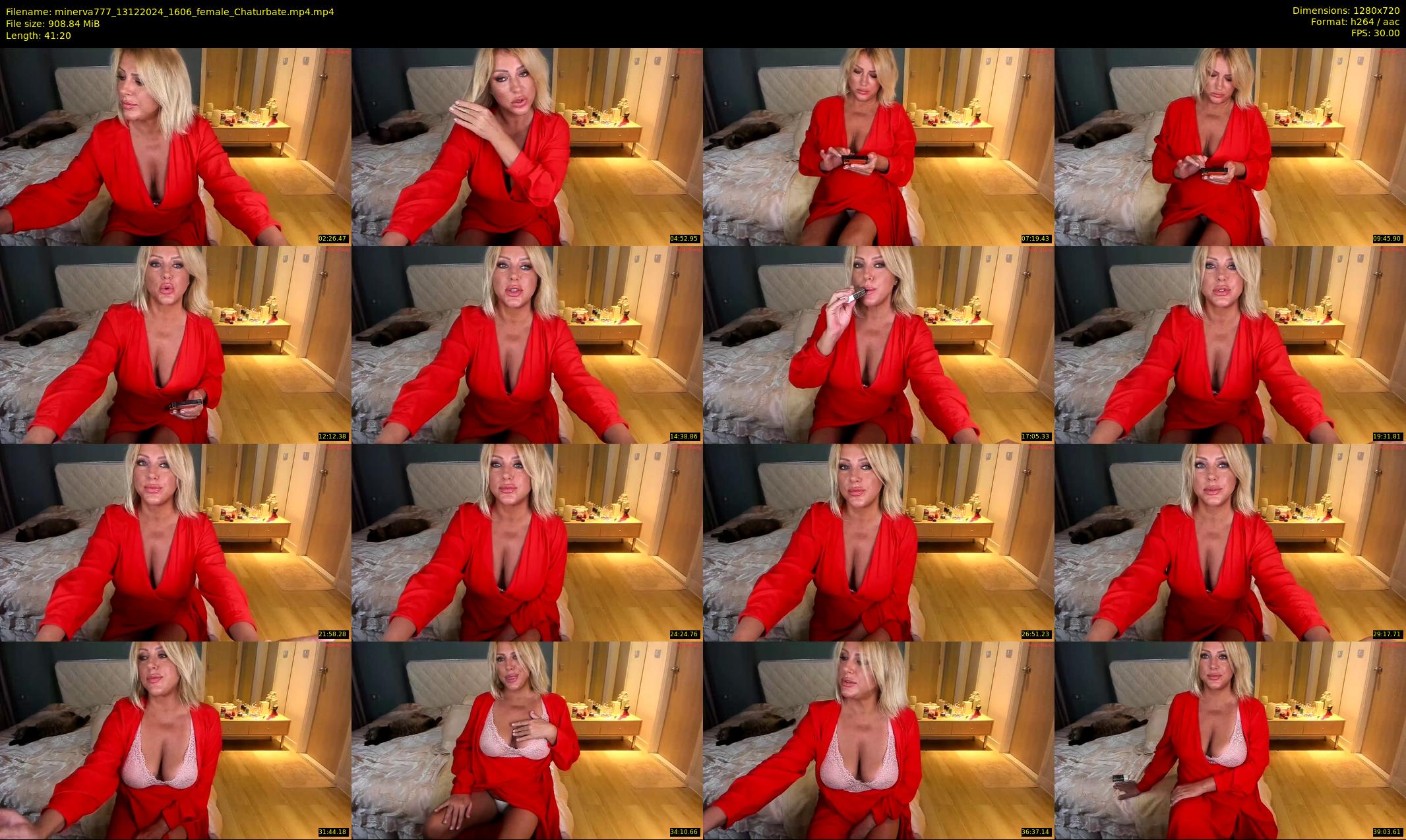 minerva777 — 42 minute Chaturbate female cam show recording, 720p, Dec 13, 2024