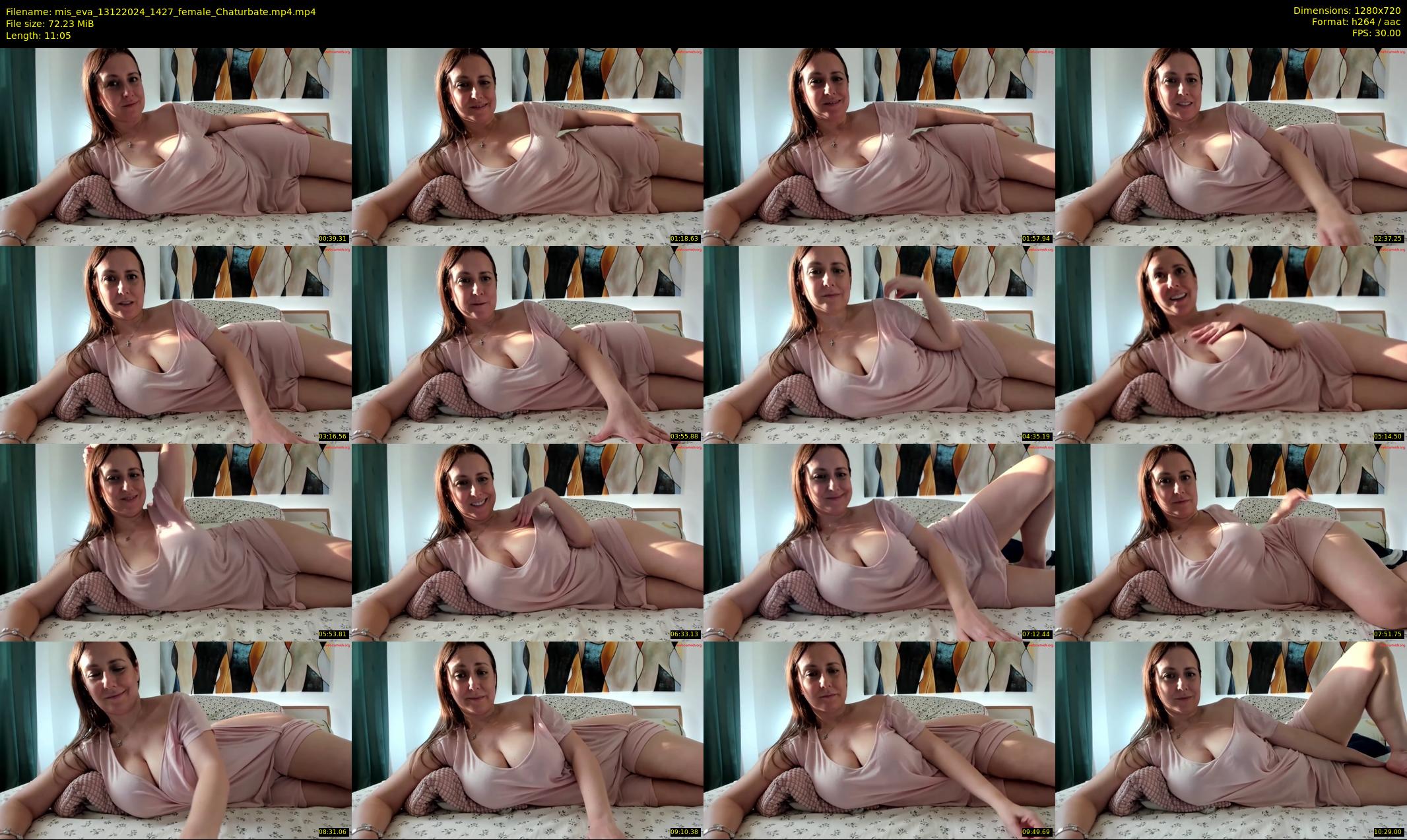 mis_eva — 12 minute Chaturbate female cam show recording, 720p, Dec 13, 2024
