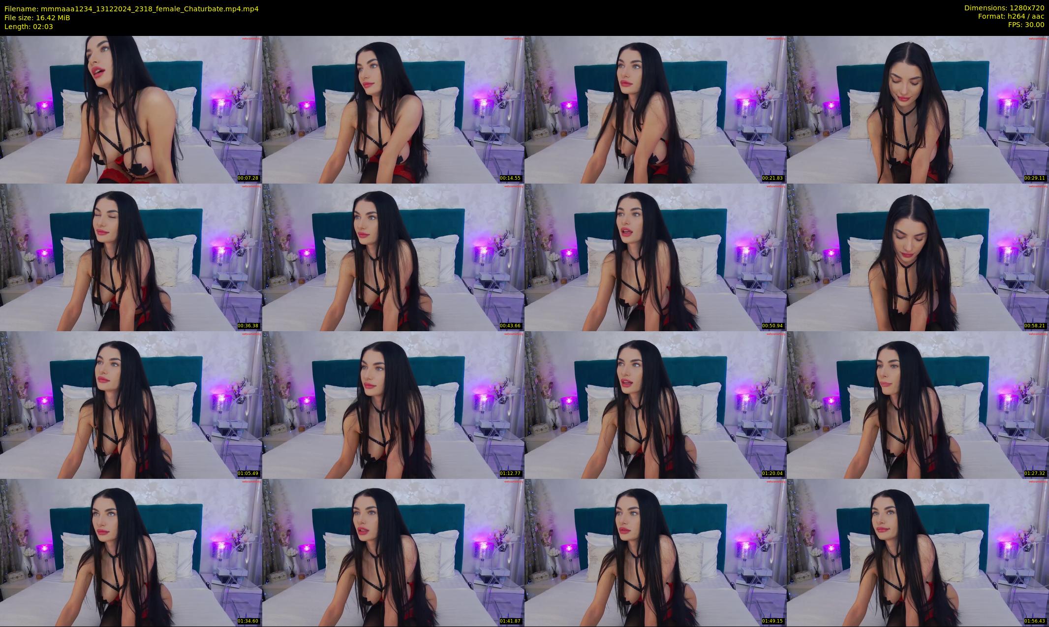 mmmaaa1234 — 3 minute Chaturbate female cam show recording, 720p, Dec 13, 2024