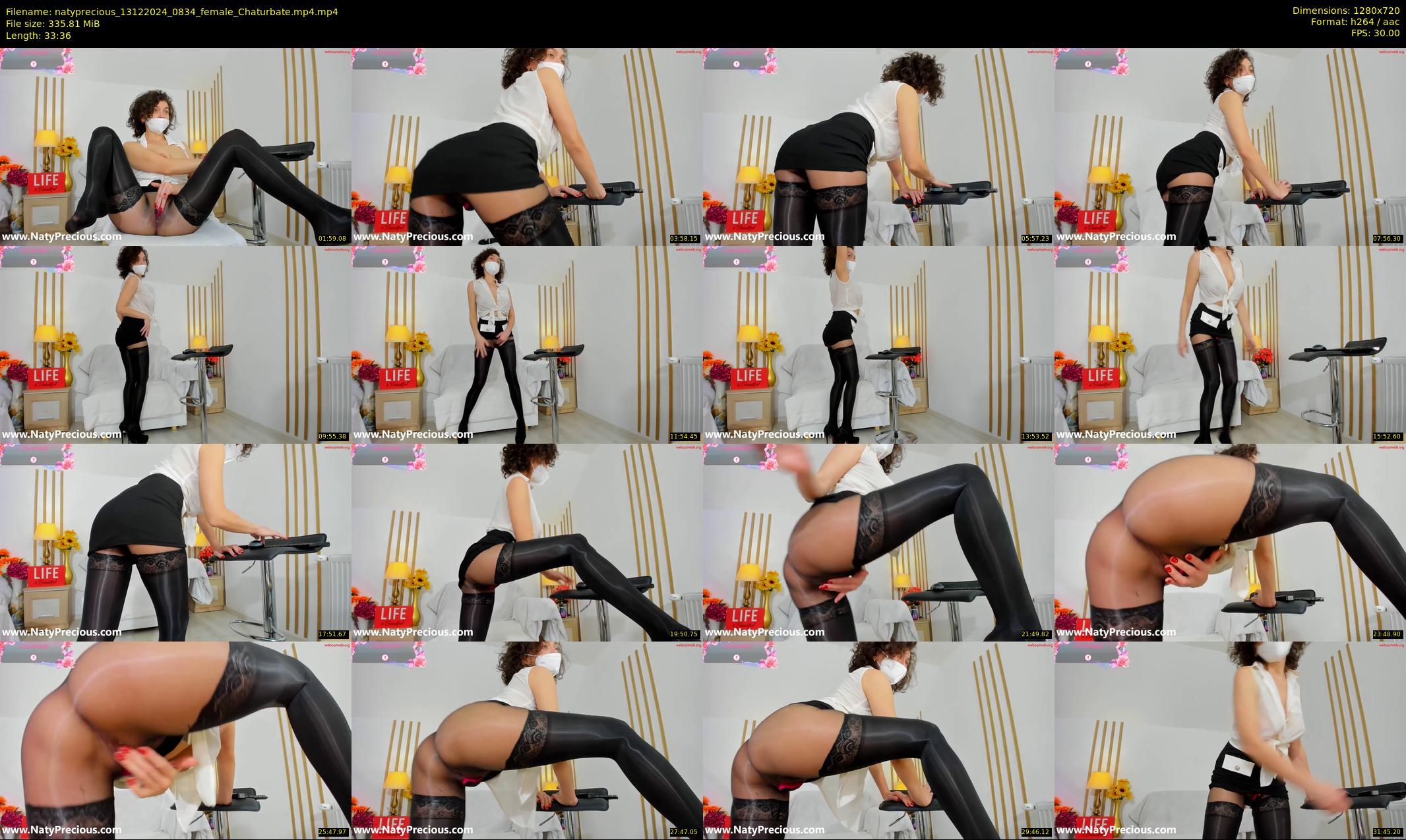 natyprecious — 34 minute Chaturbate female cam show recording, 720p, Dec 13, 2024