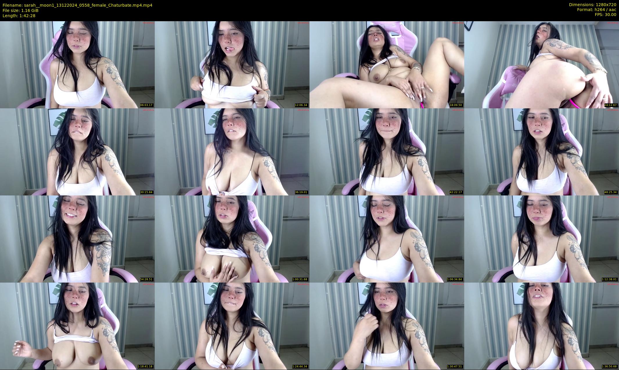sarah__moon1 — 103 minute Chaturbate female cam show recording, 720p, Dec 13, 2024