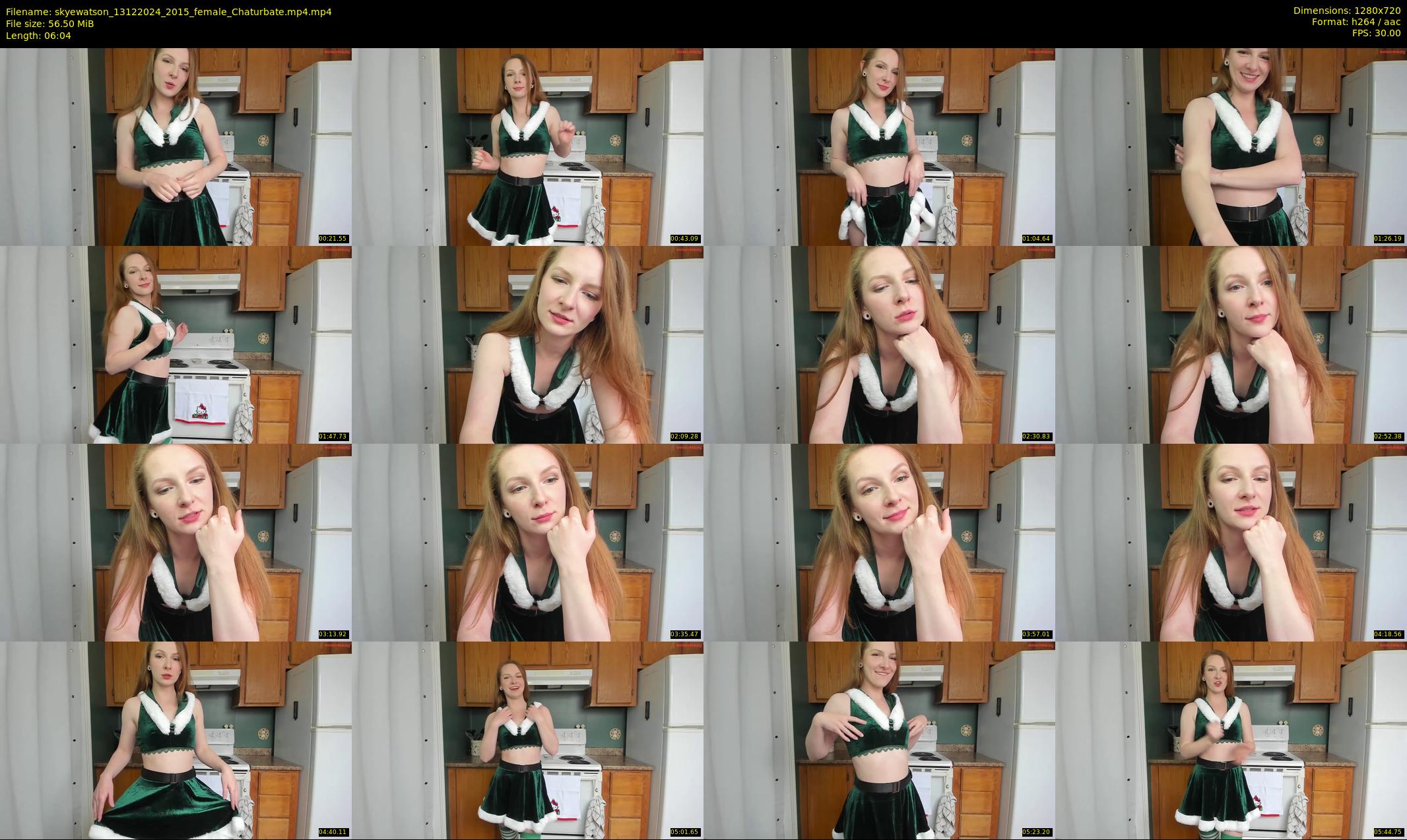 skyewatson — 7 minute Chaturbate female cam show recording, 720p, Dec 13, 2024