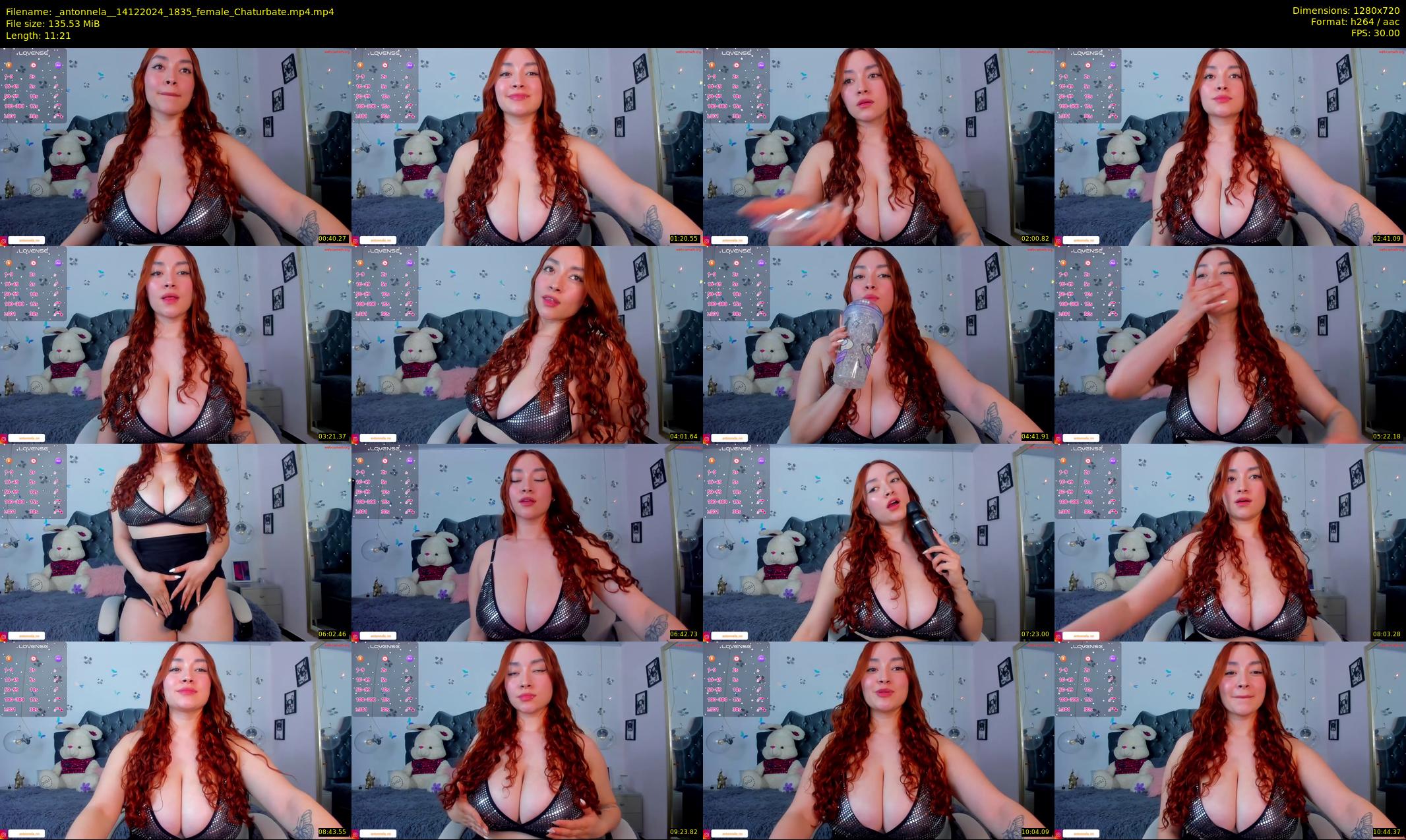 _antonnela_ — 12 minute Chaturbate female cam show recording, 720p, Dec 14, 2024