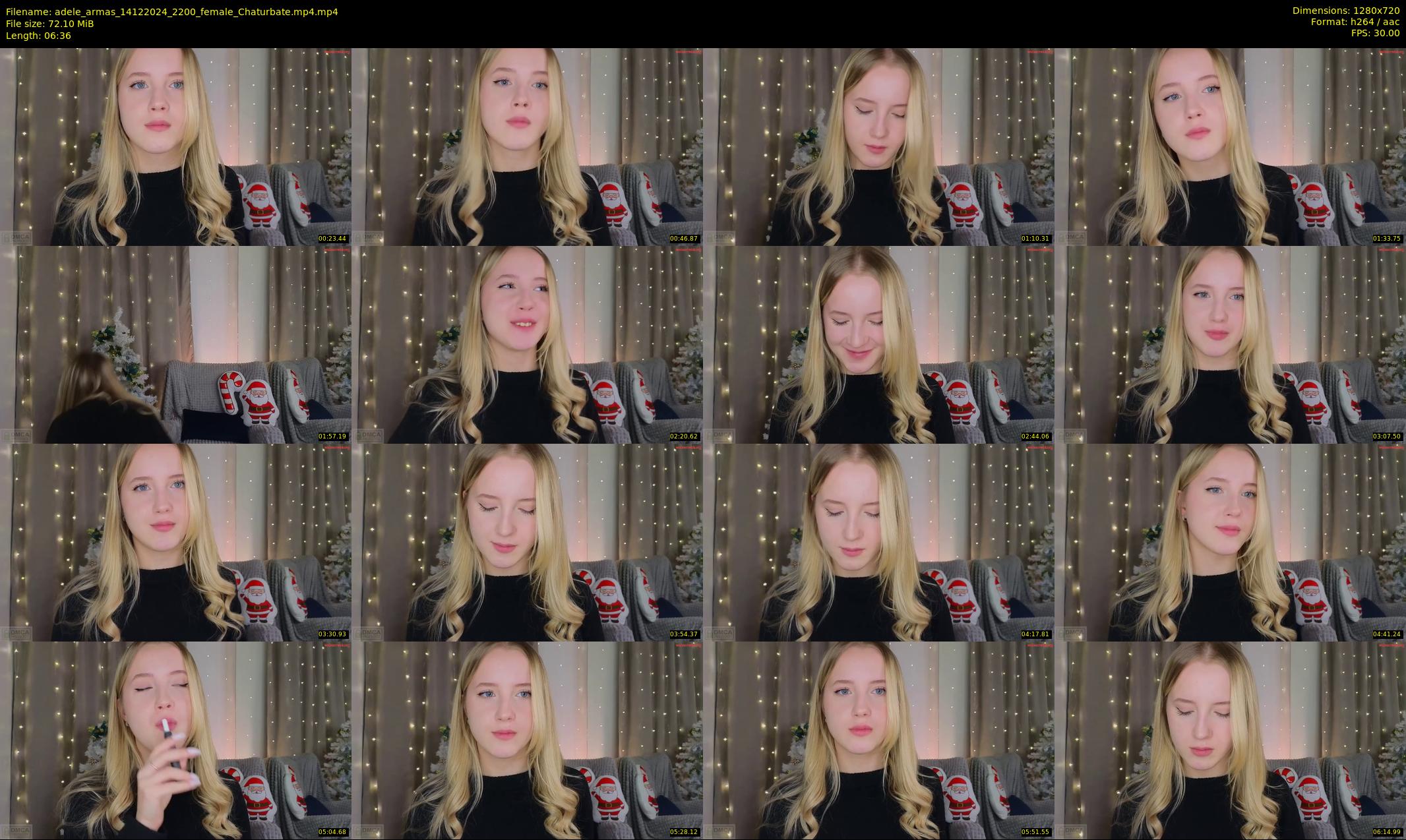 adele_armas — 7 minute Chaturbate female cam show recording, 720p, Dec 14, 2024