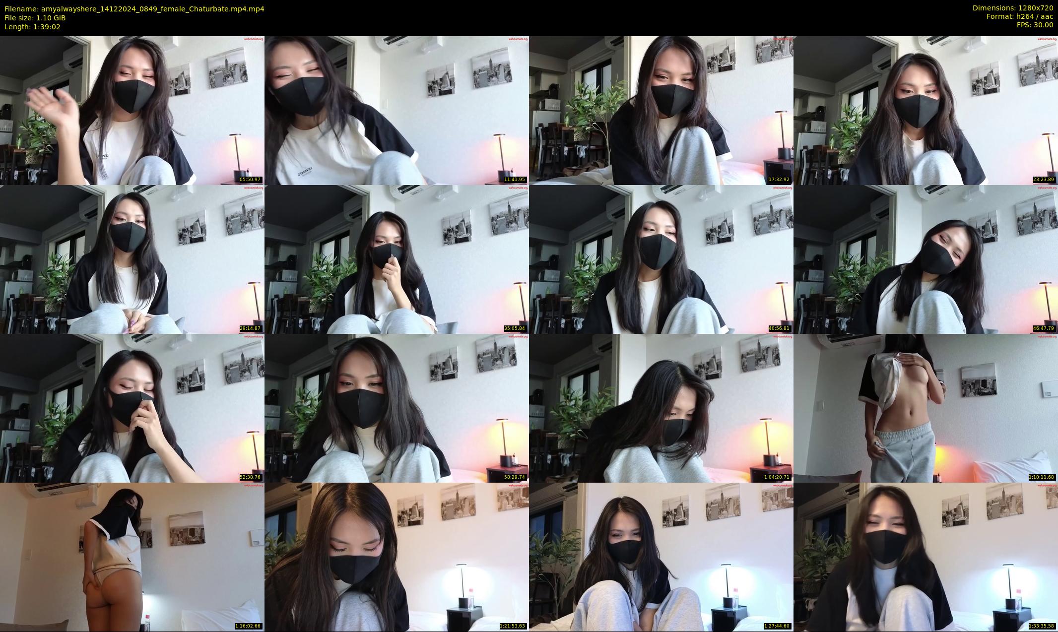 amyalwayshere — 100 minute Chaturbate female cam show recording, 720p, Dec 14, 2024